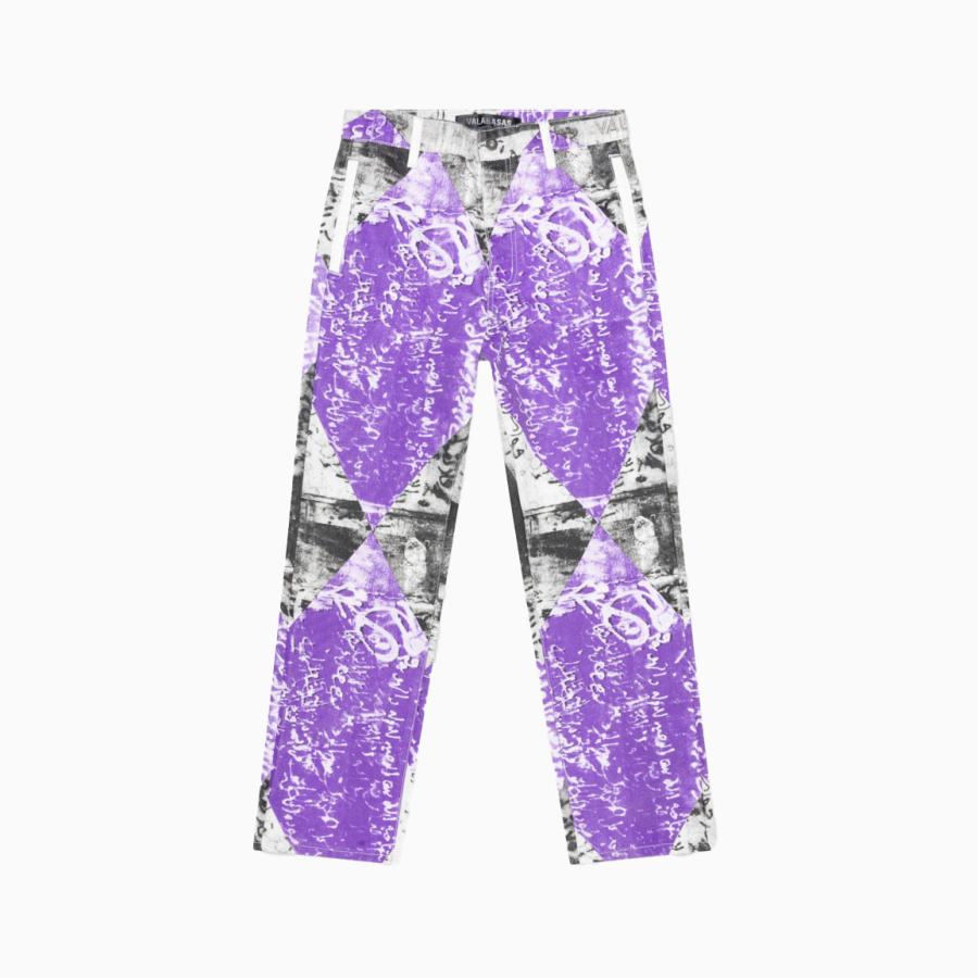 VALABASAS denim"THAHAB" MULTI STRAIGHT PANT