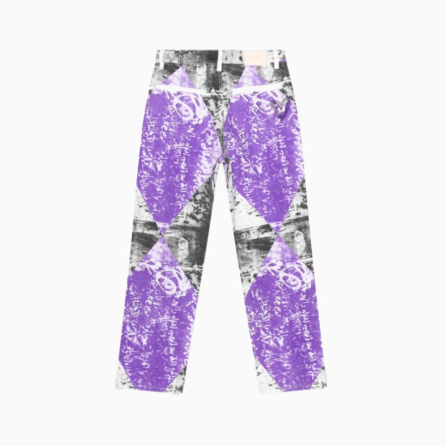 VALABASAS denim"THAHAB" MULTI STRAIGHT PANT