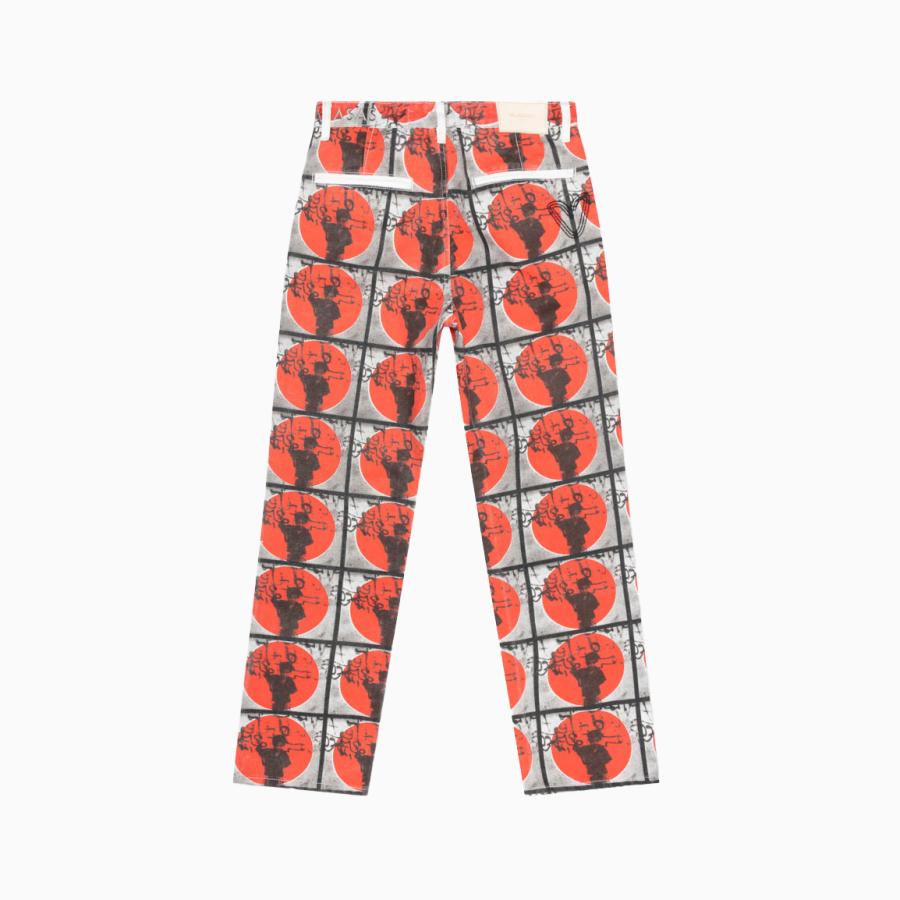 VALABASAS denim"THAHAB" MULTI STRAIGHT PANT