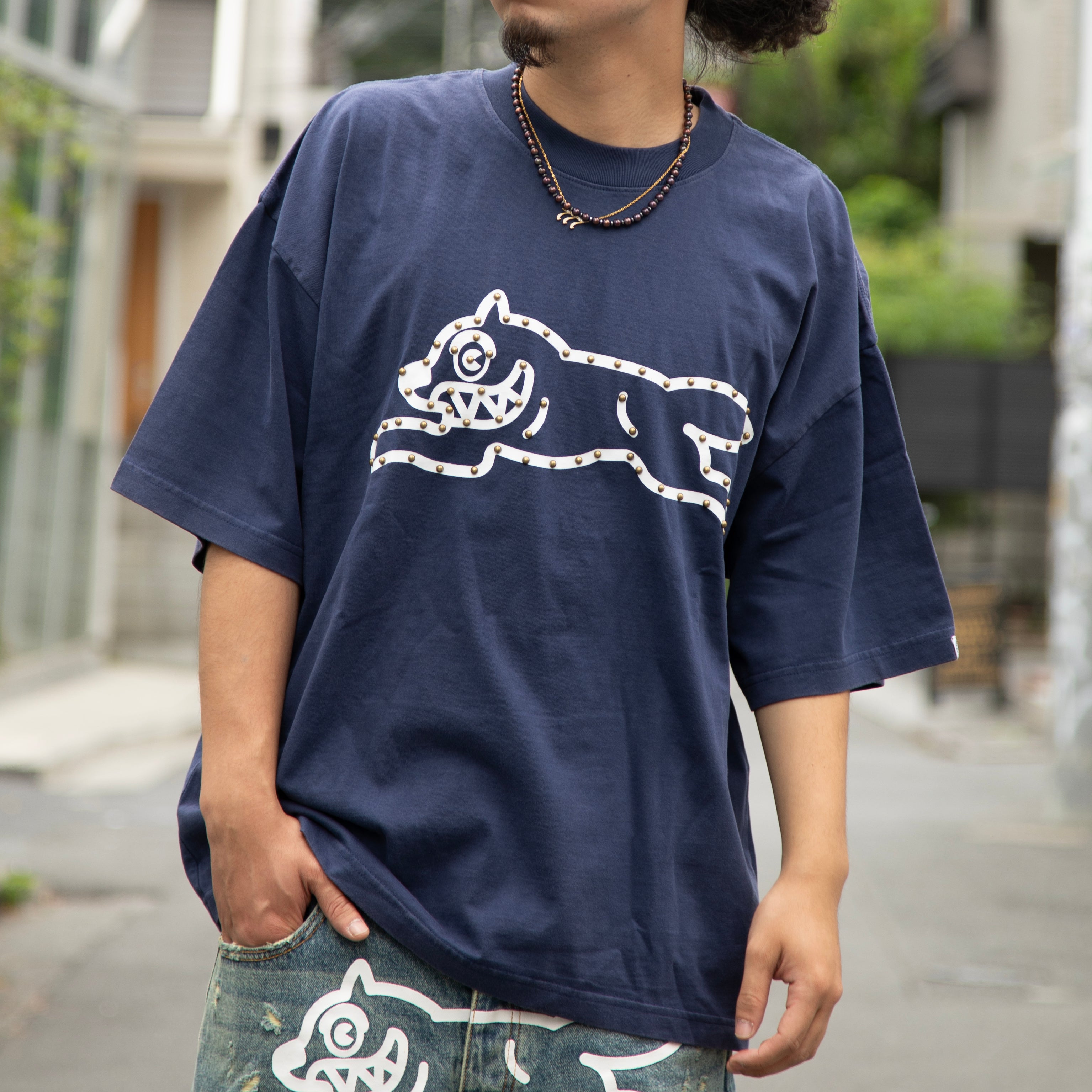 ICECREAM FRANK BOXY FIT WASHED T-SHIRT