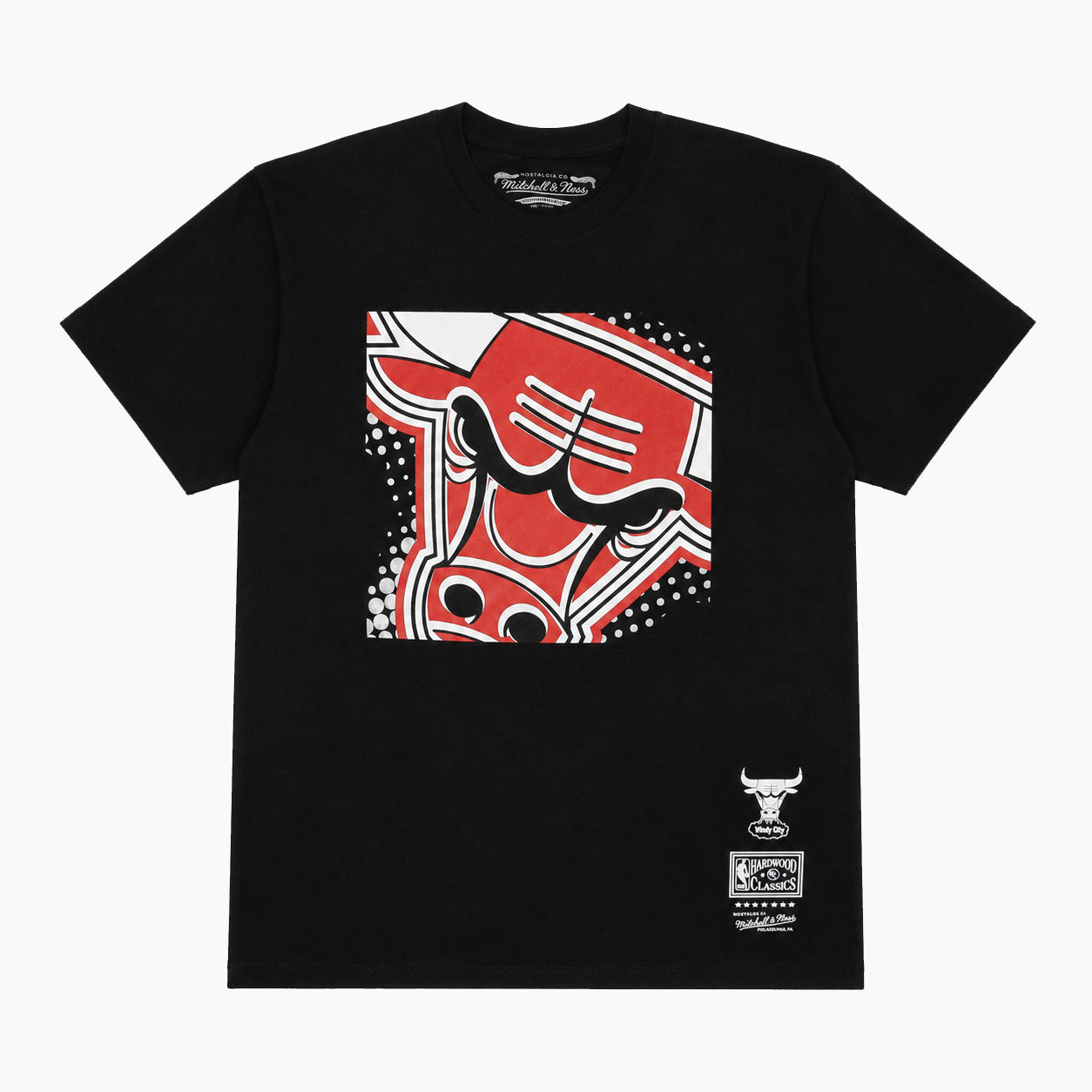 Mitchell and ness　NBA BIG FACE 7.0 SS Tee