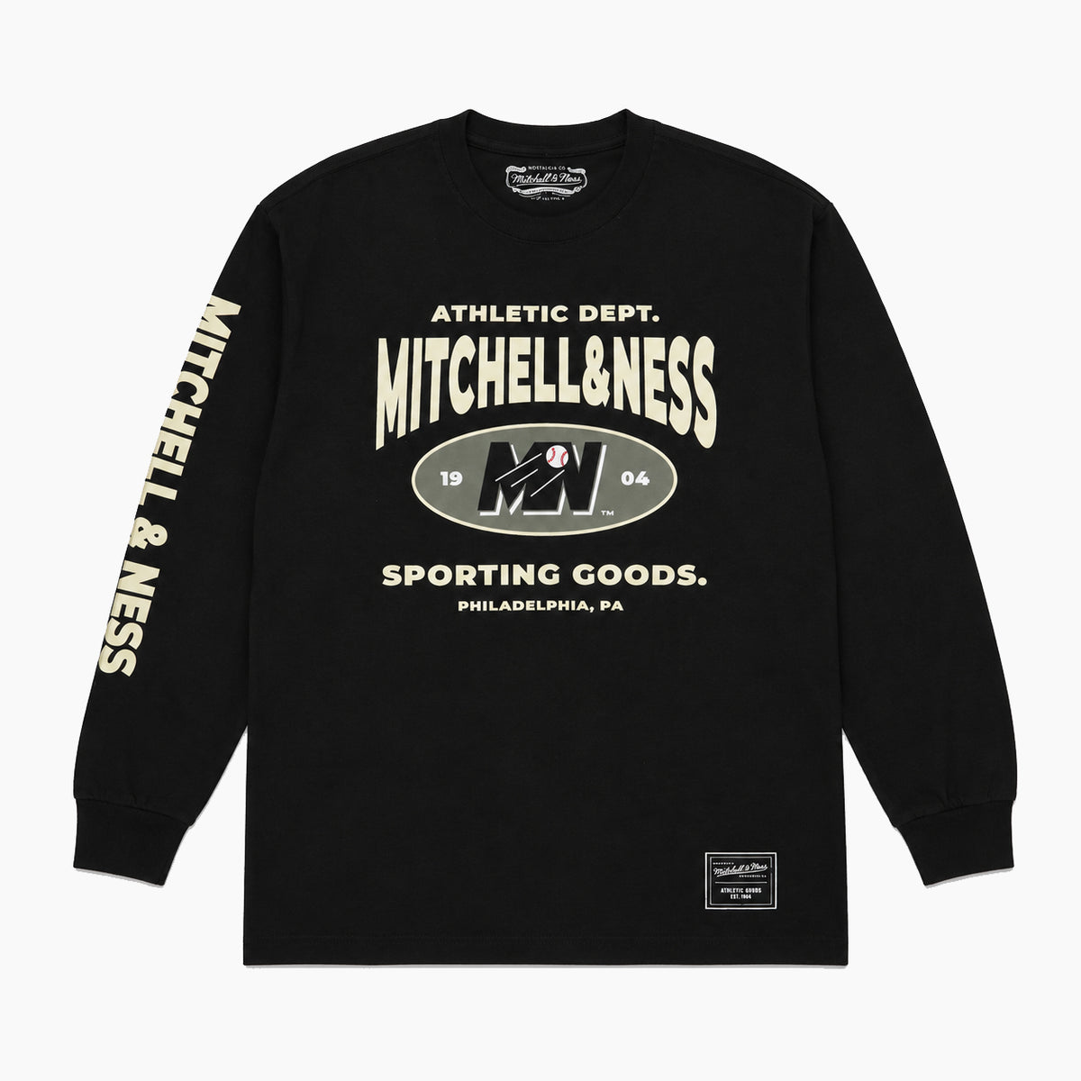 Mitchell and ness Branded M&N Graphic LS Tee