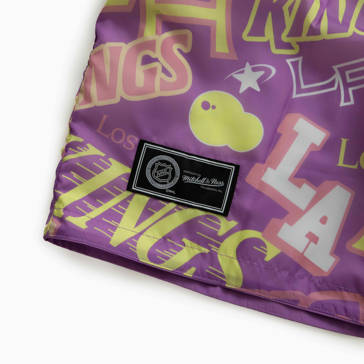 Mitchell and ness NHL STATE SIDE PASTEL REVERSIBLE SHORTS