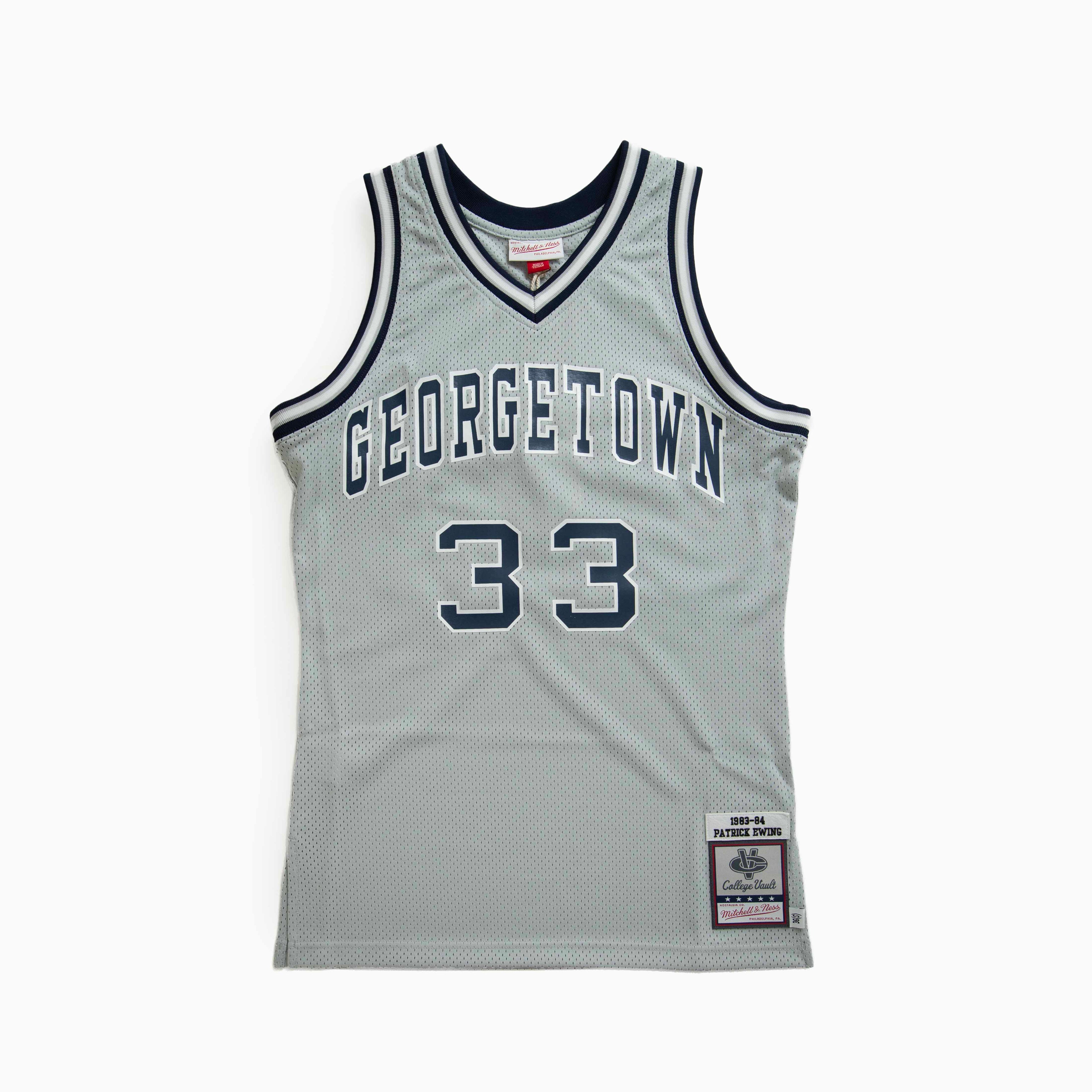 MITCHELL & NESS NCAA DARK JERSEY 1983-84 PATRICK EWING