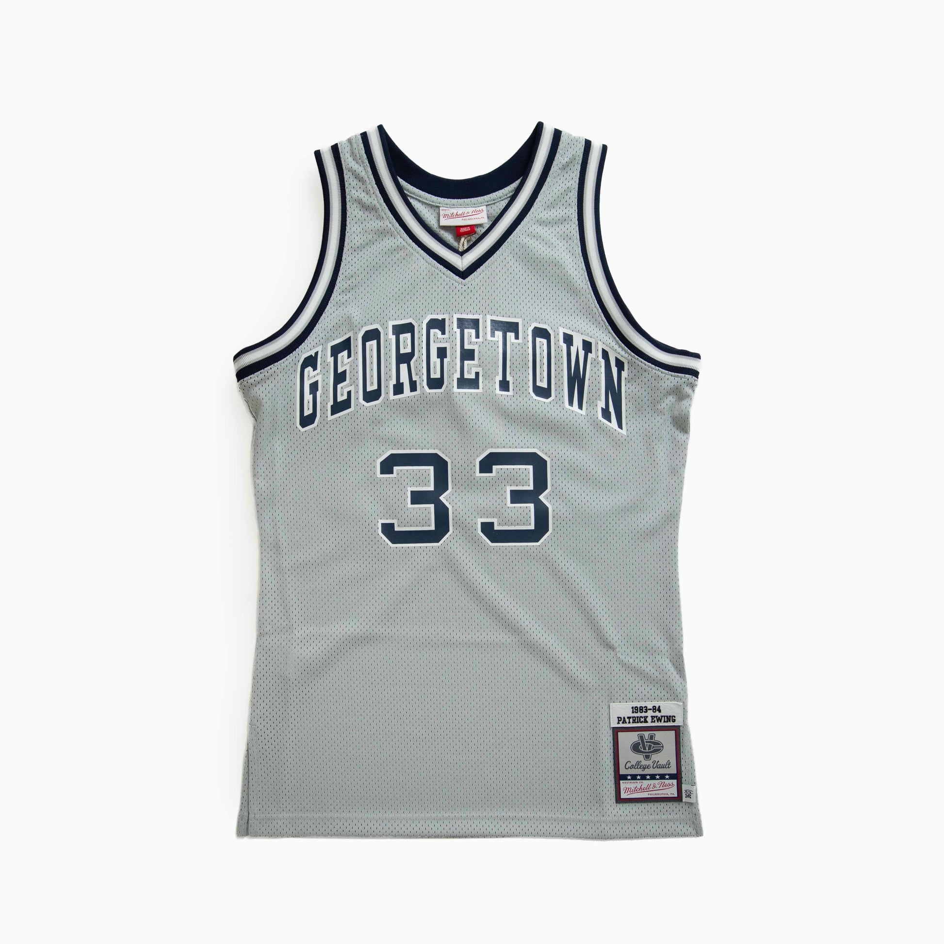 MITCHELL & NESS NCAA DARK JERSEY 1983-84 PATRICK EWING