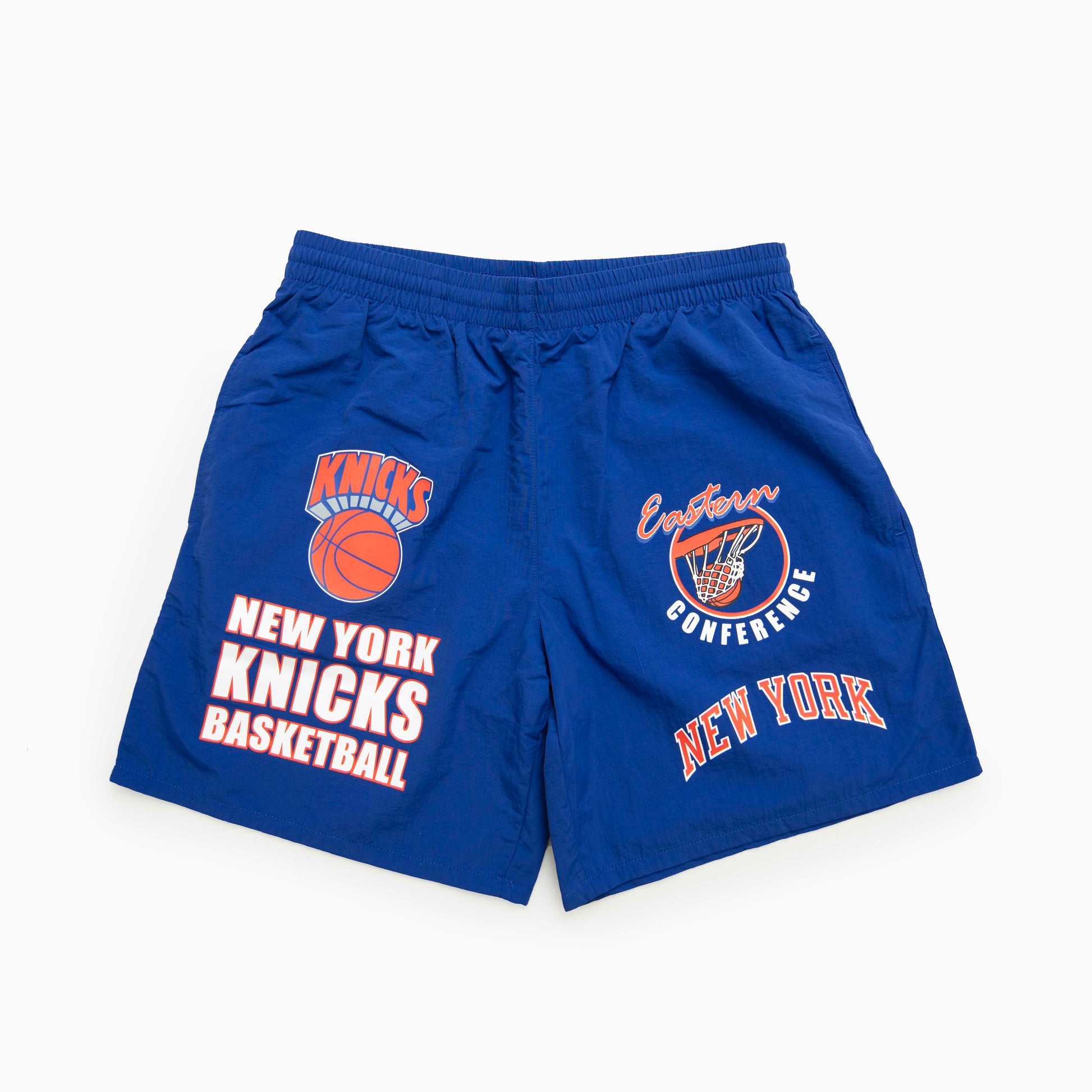 MITCHELL & NESS NBA MULTI HIT NYLON SHORTS VINTAGE LOGO