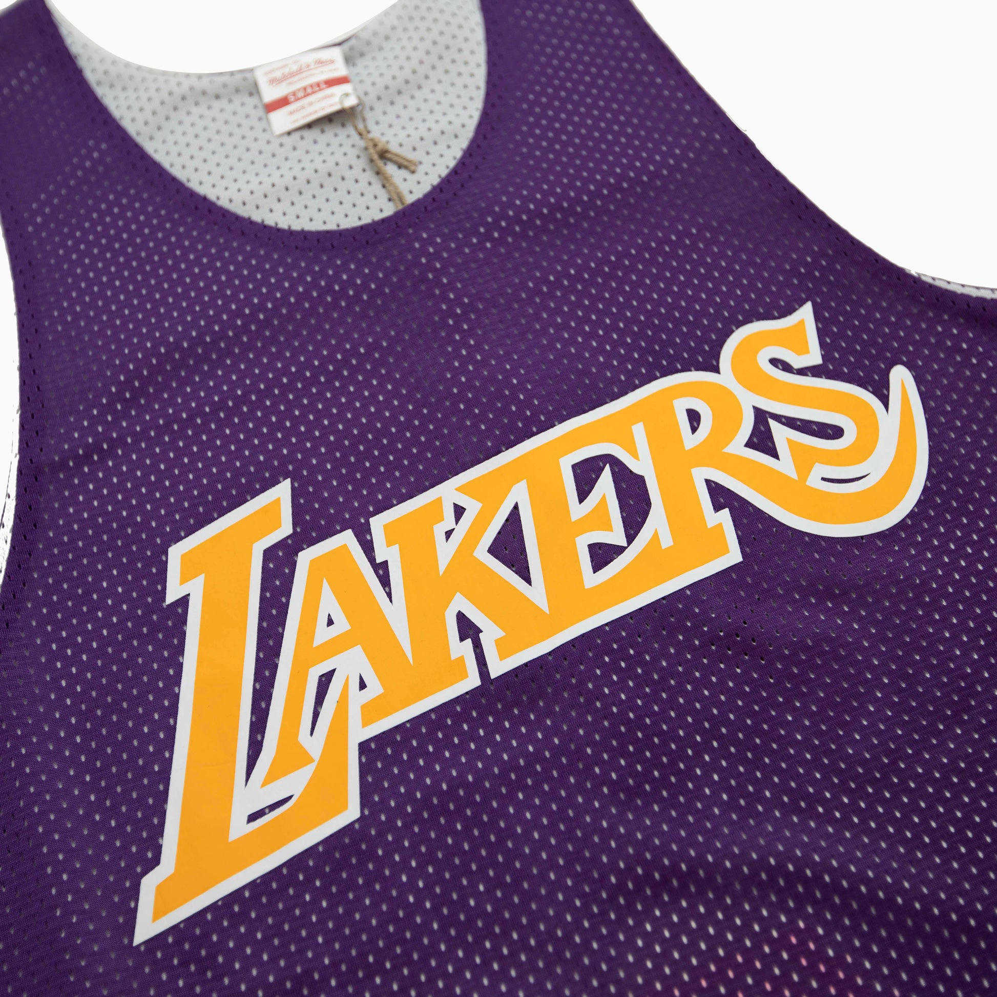 Mitchell and ness NBA REVERSIBLE MESH PRACTICE TANK VINTAGE LOGO