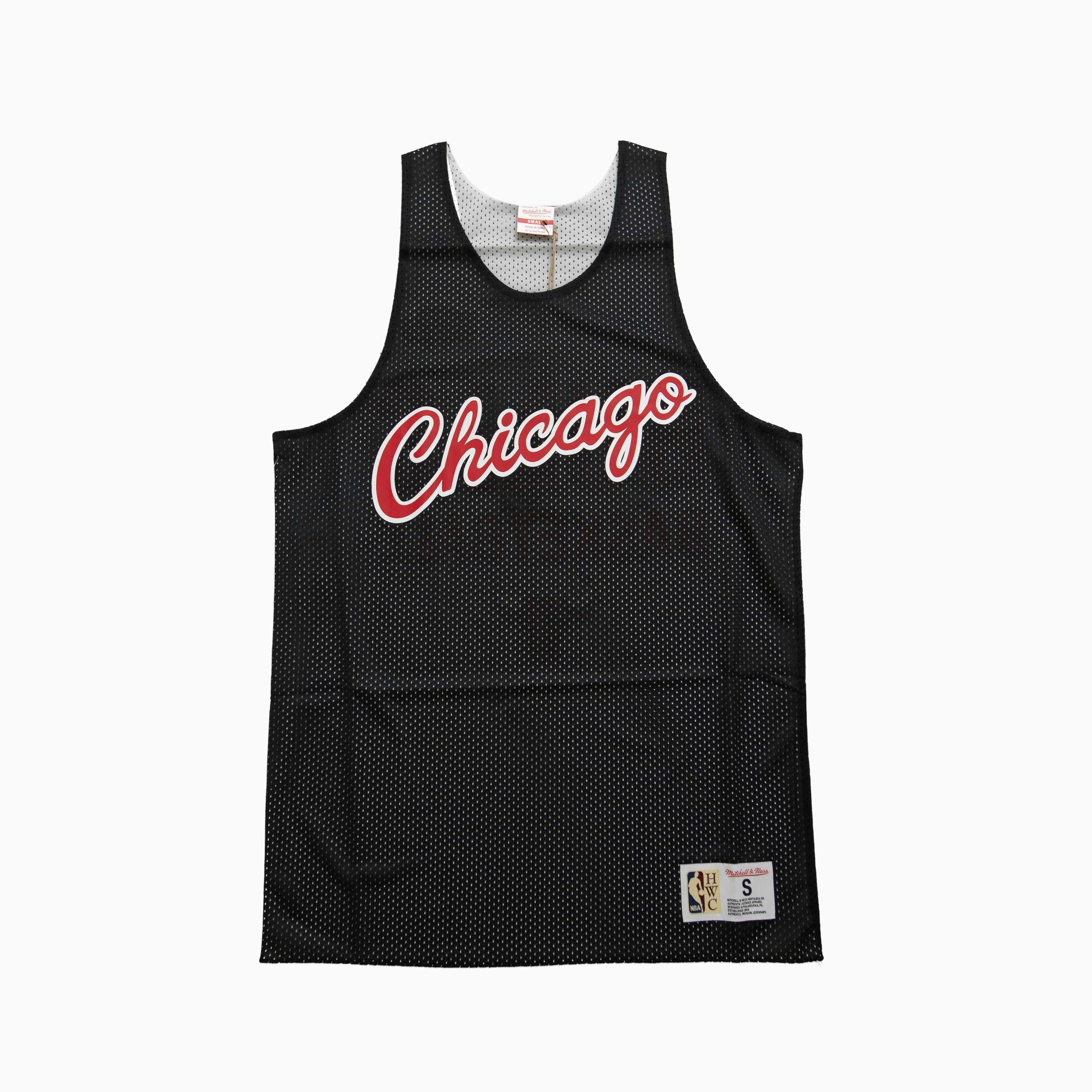 MITCHELL & NESS NBA reversible mesh tank vintage logo