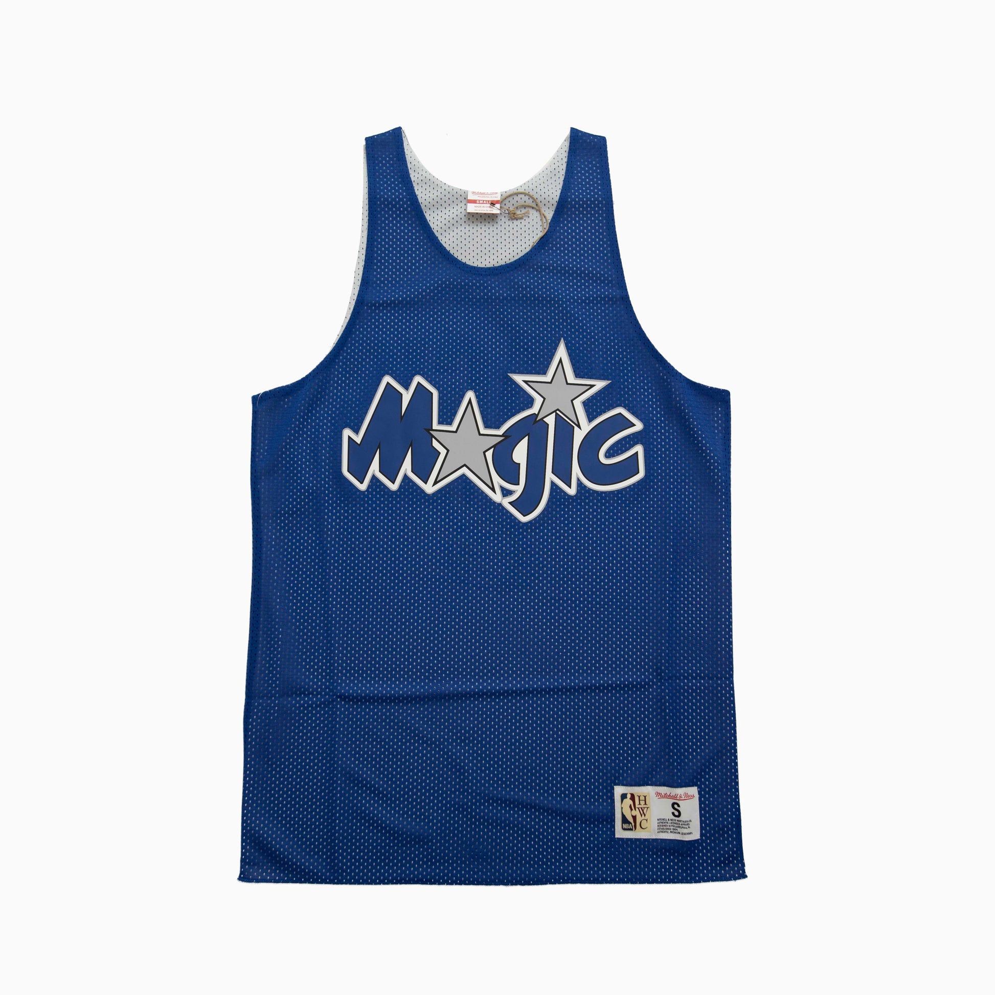 Mitchell and ness NBA REVERSIBLE MESH PRACTICE TANK VINTAGE LOGO