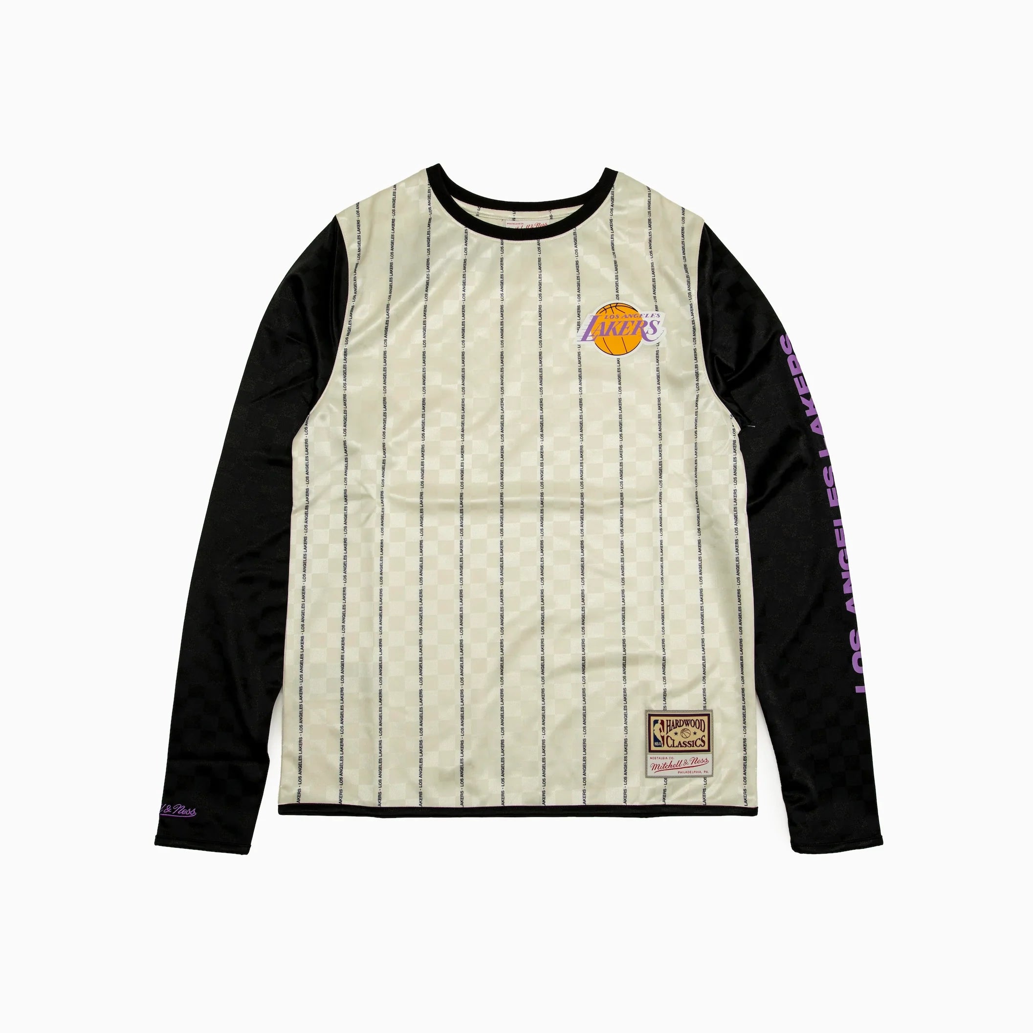Mitchell & Ness NBA TEAM GLORY PINSTRIPE LS JERSEY