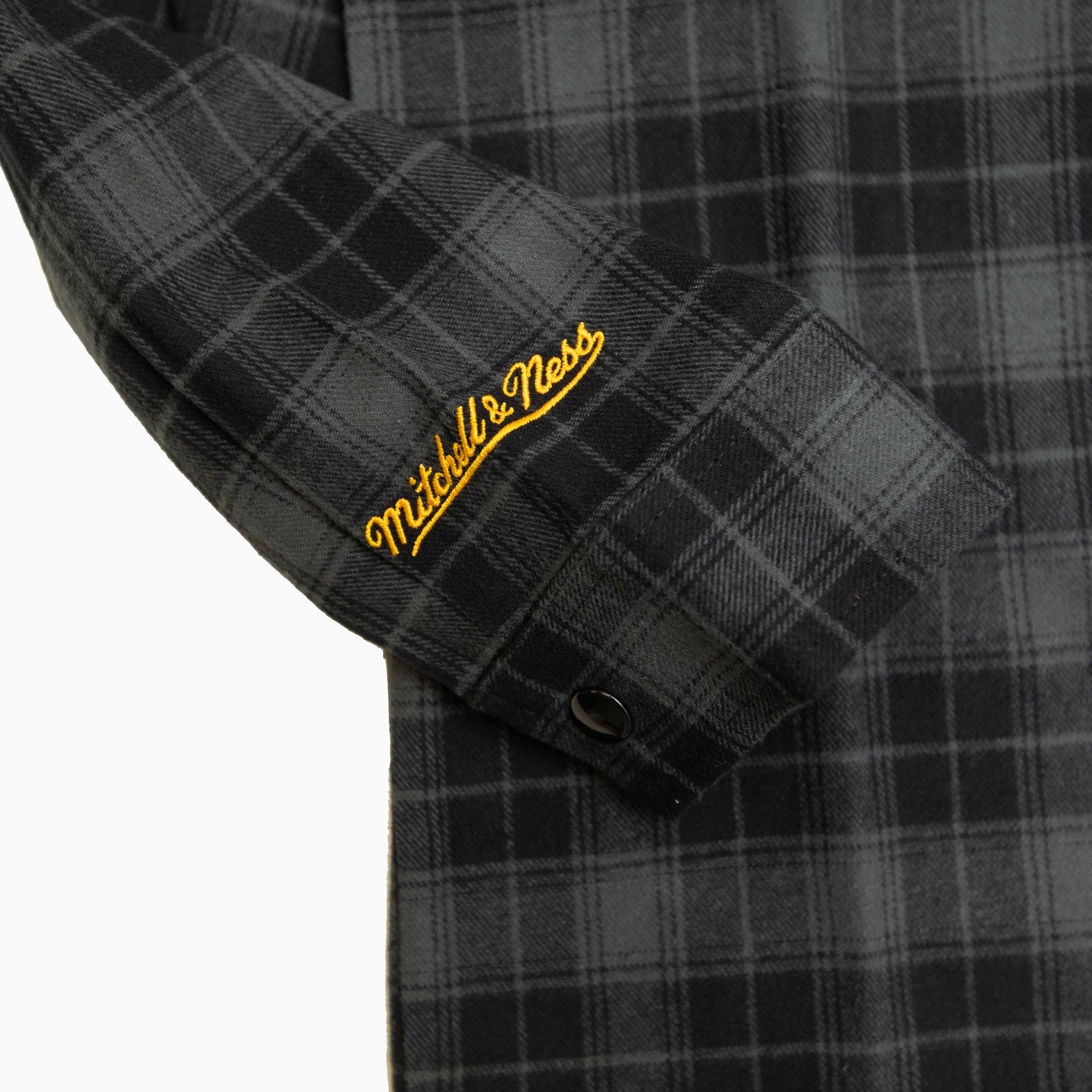 Mitchell & Ness NBA PLAID LS SHIRTS