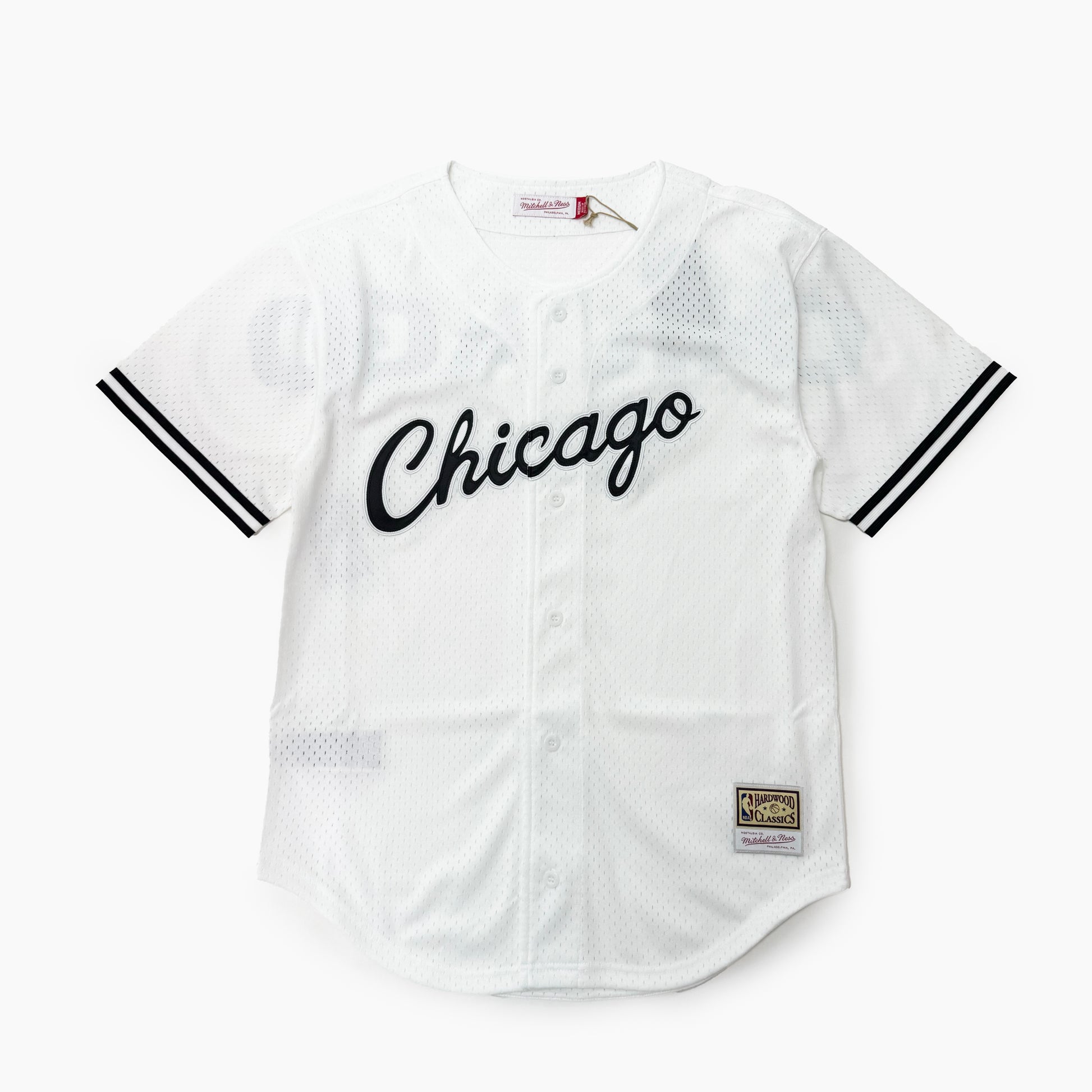 Mitchell and Ness NBA MONOCHROME MESH BP CHICAGO BULLS