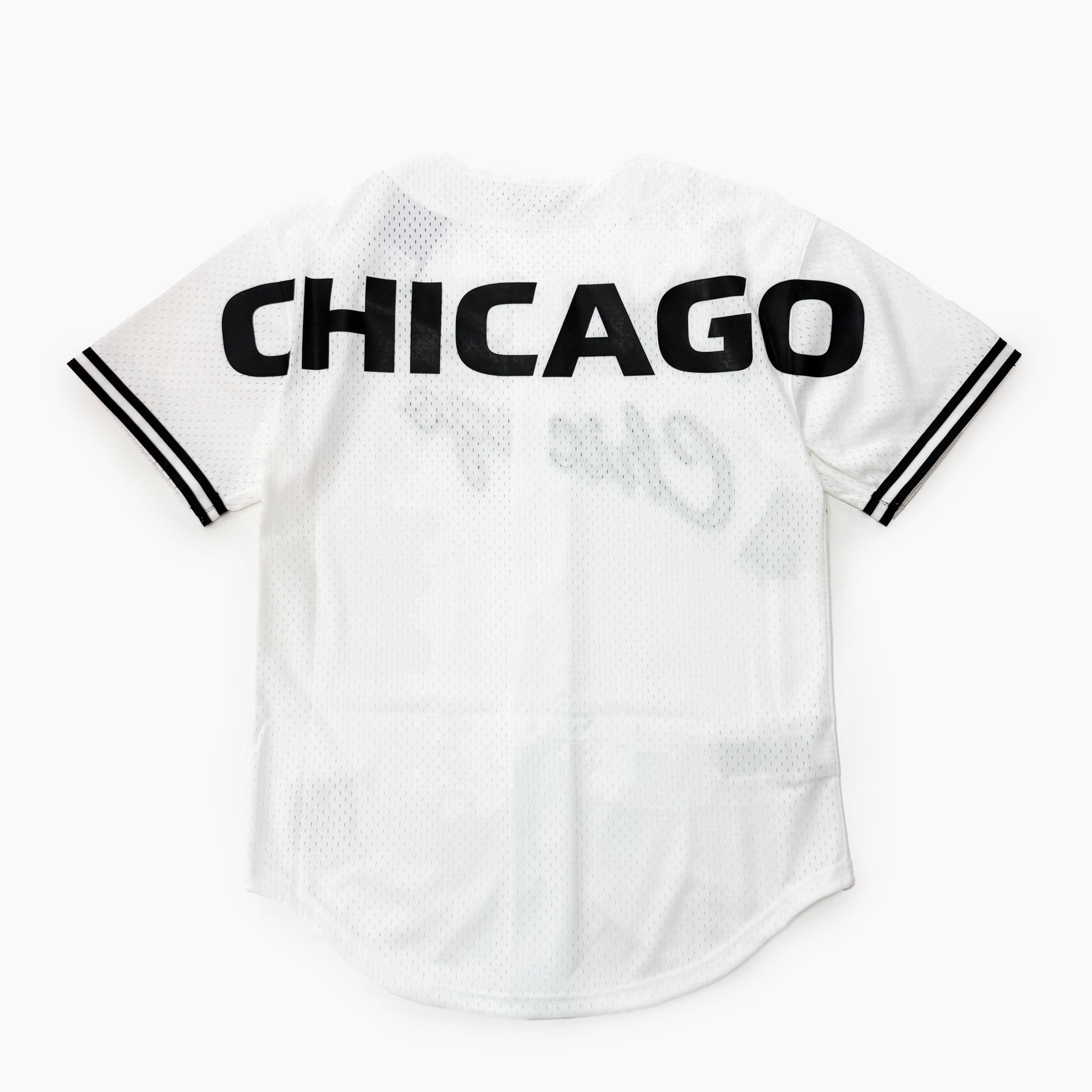 Mitchell and Ness NBA MONOCHROME MESH BP CHICAGO BULLS