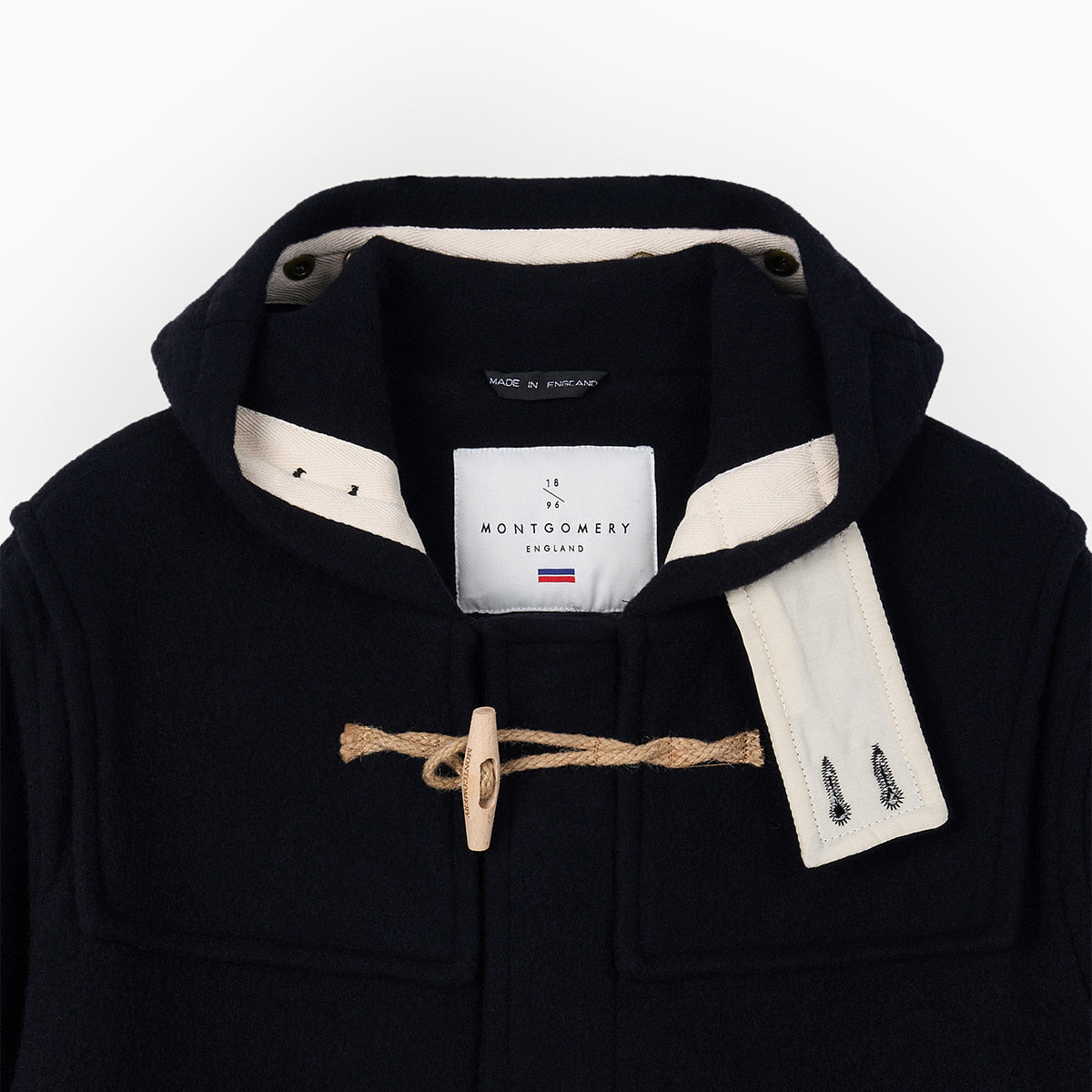 MONTGOMERY ORIGINAL BOILED WOOL DUFFLE COAT