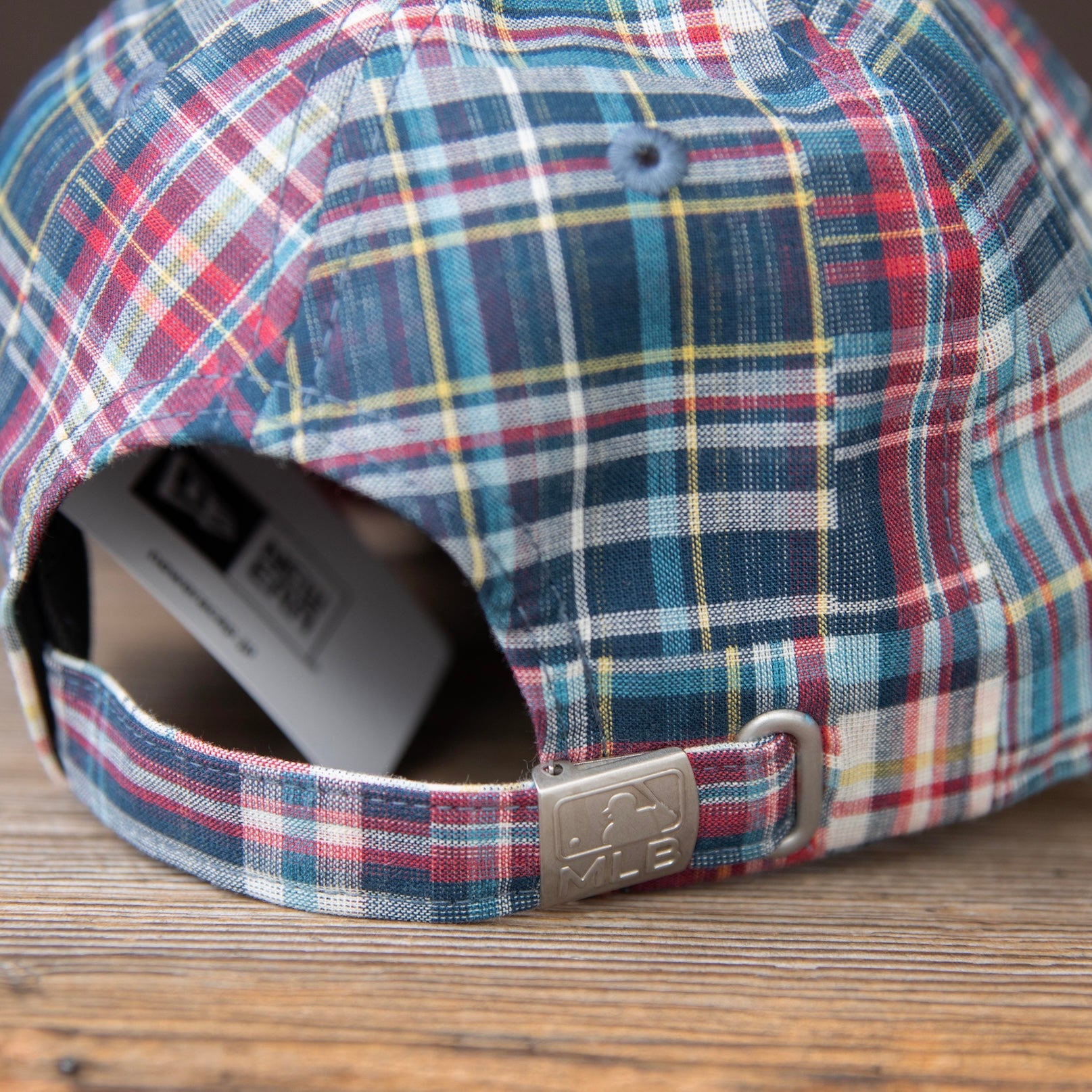 NEW ERA 9TWENTY MLB Patchwork NY Yankees Madrascheck