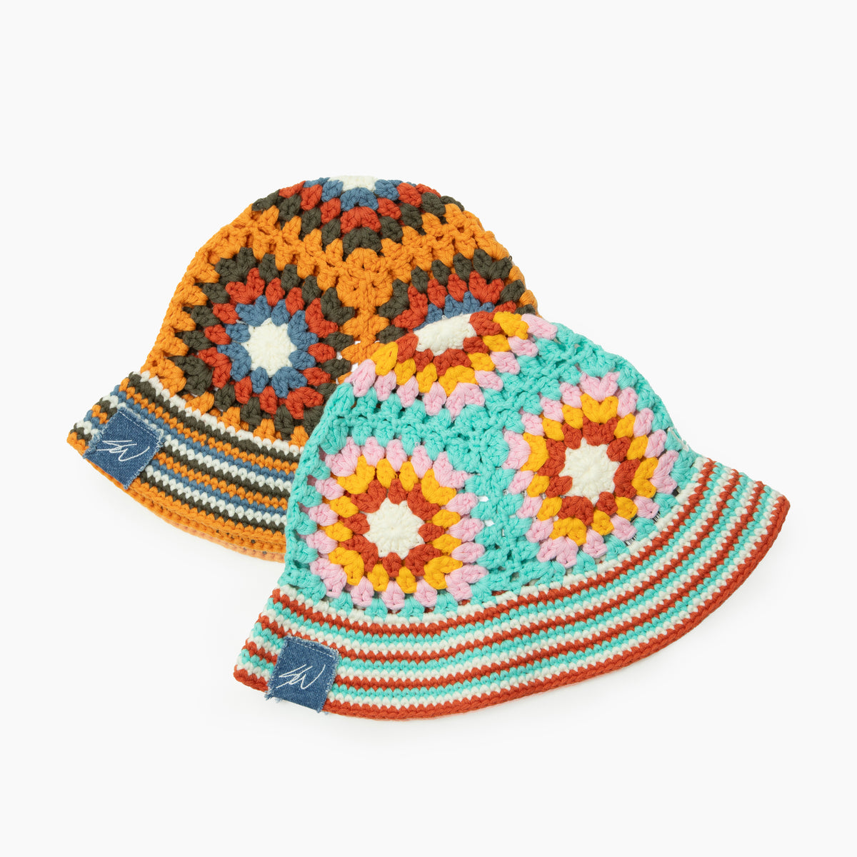 NEW ERA クロシェ ニットバケット エクスプローラー Sean Wotherspoon ブルーティント