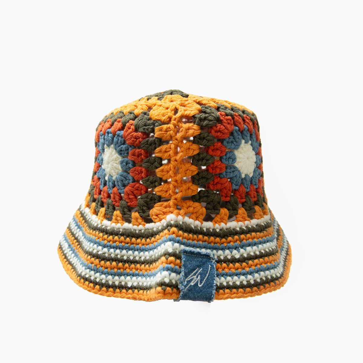 NEW ERA クロシェ ニットバケット エクスプローラー Sean Wotherspoon タンゴオレンジ