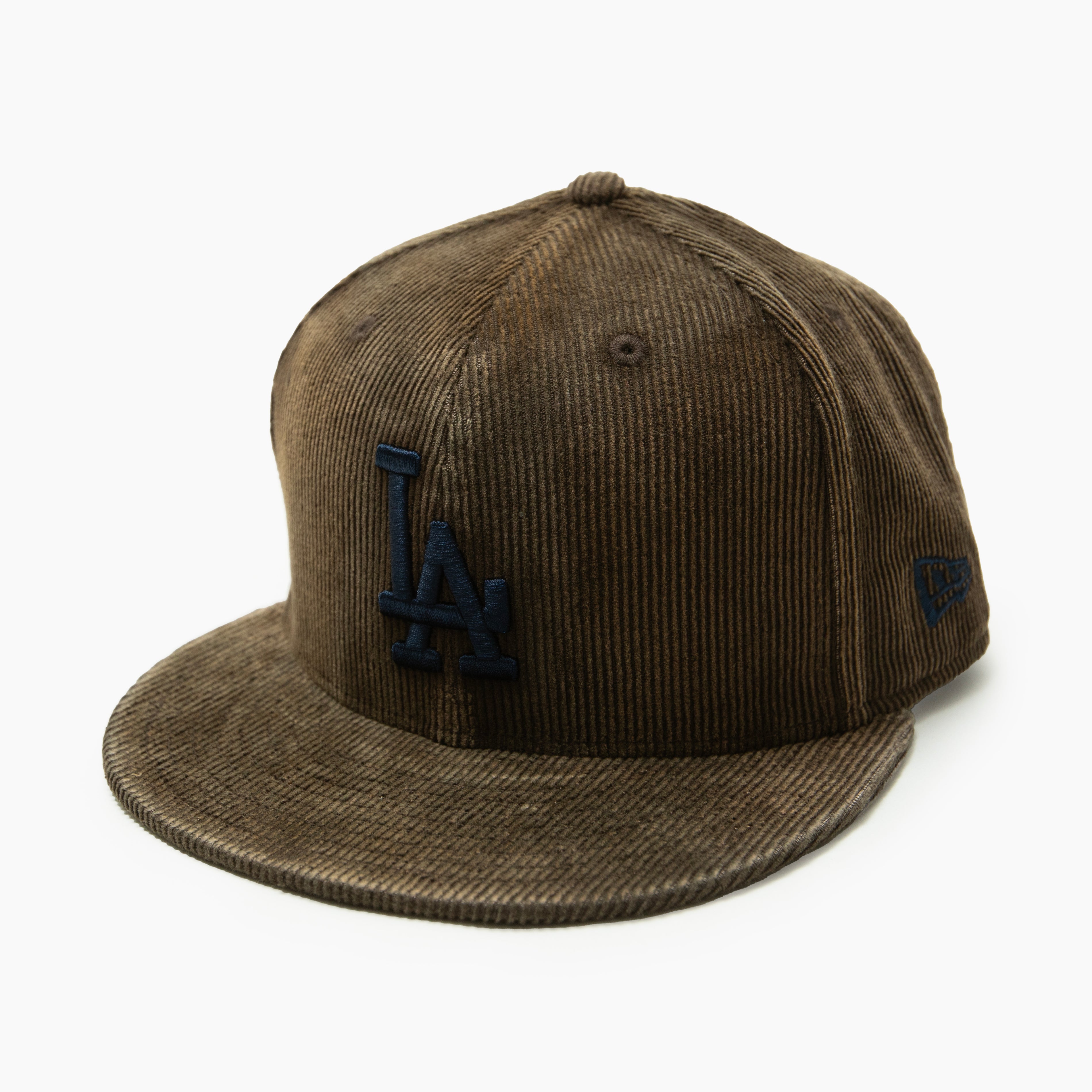 NEW ERA 59FIFTY Faded Corduroy ロサンゼルス・ドジャース ウォルナット
