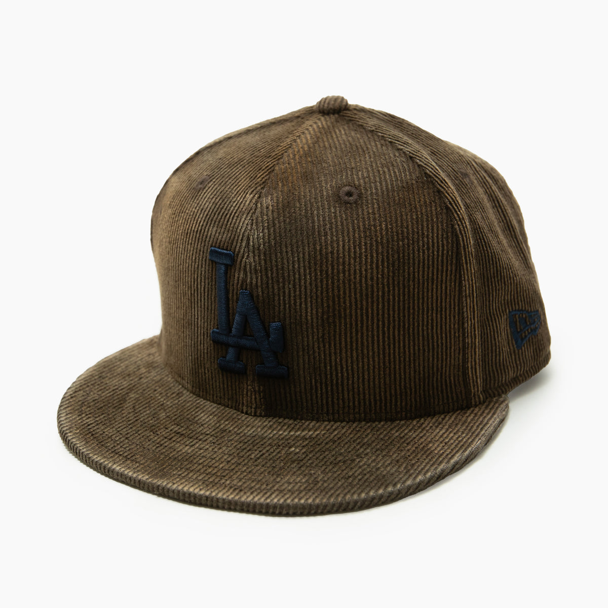 NEW ERA 59FIFTY Faded Corduroy ロサンゼルス・ドジャース ウォルナット