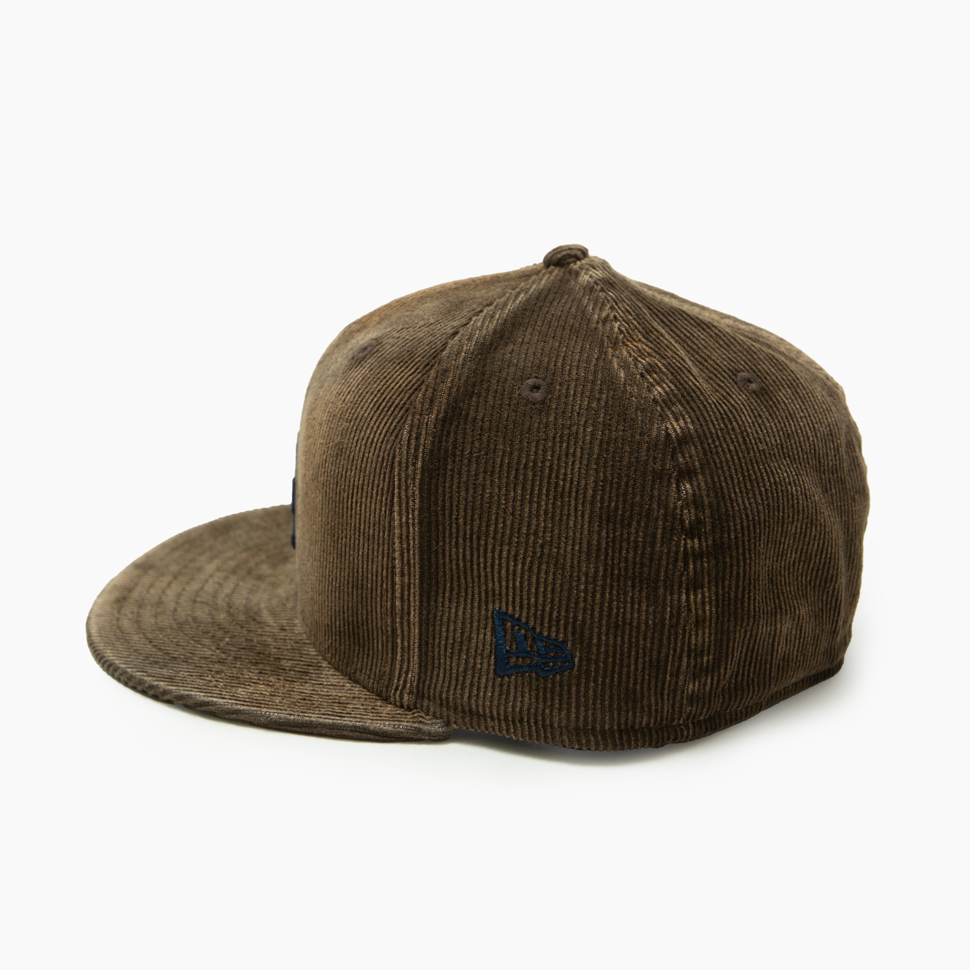 NEW ERA 59FIFTY Faded Corduroy ロサンゼルス・ドジャース ウォルナット