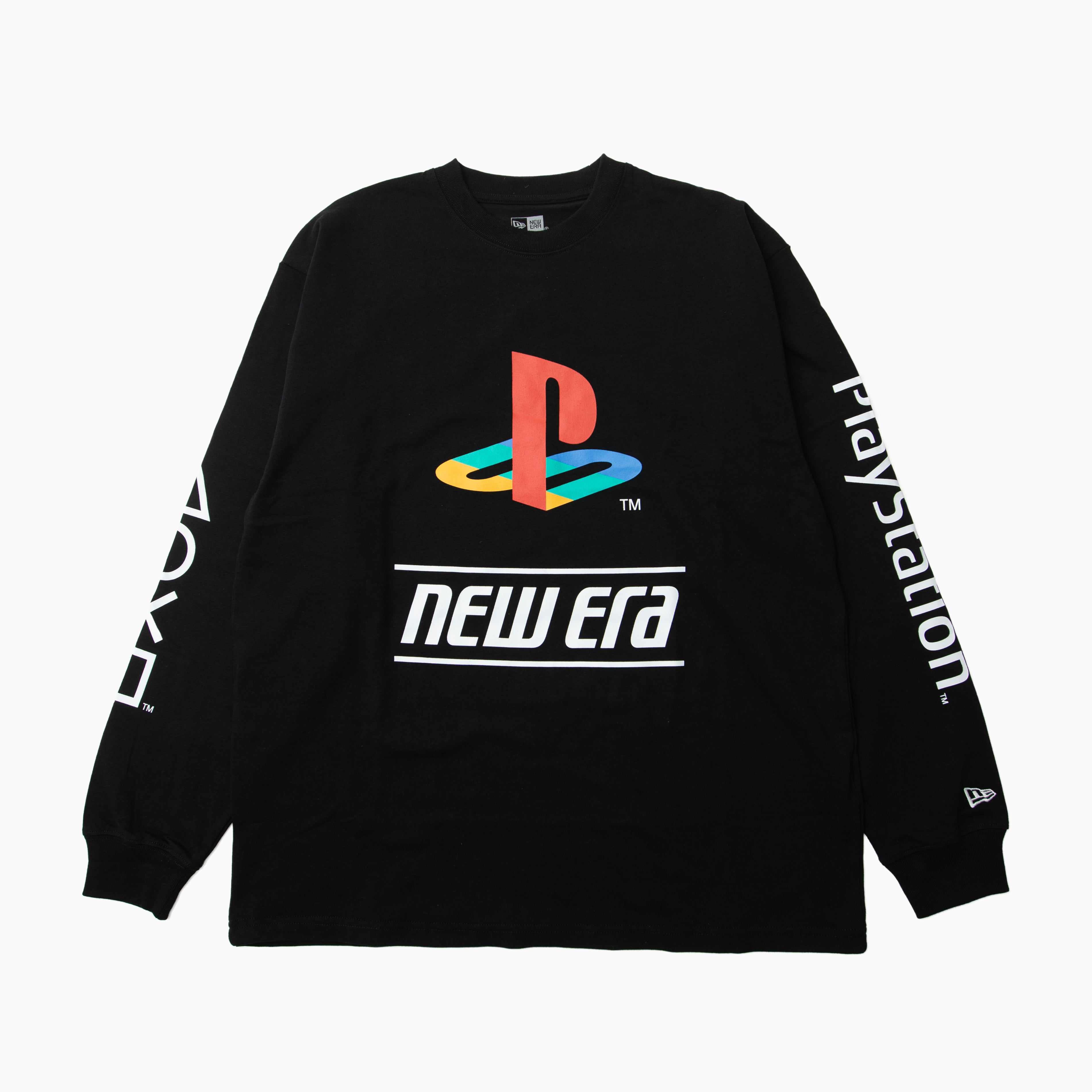 New era LS OS CT TEE PSFM NE LOGO BLK