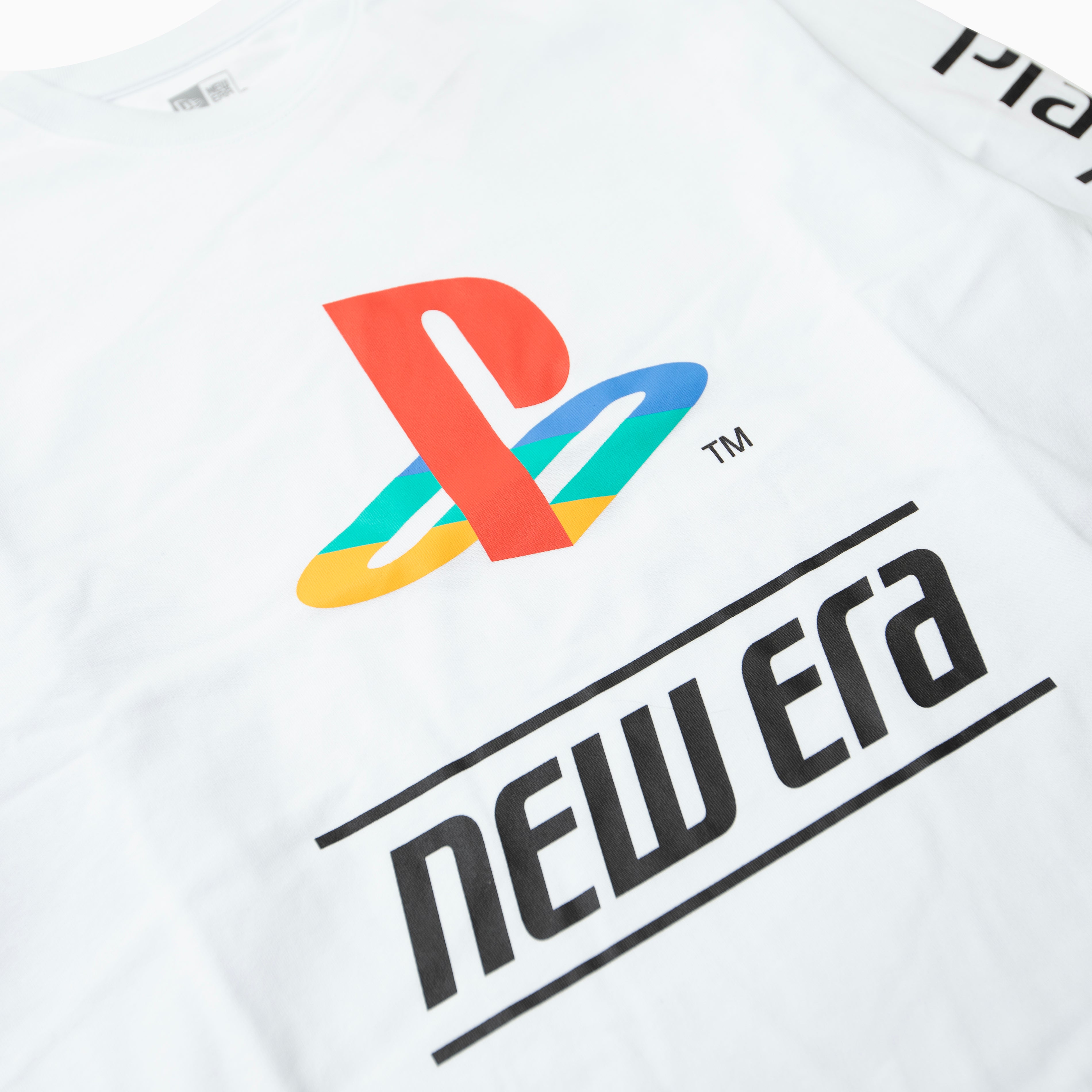 New era LS OS CT TEE PSFM NE LOGO WHITE