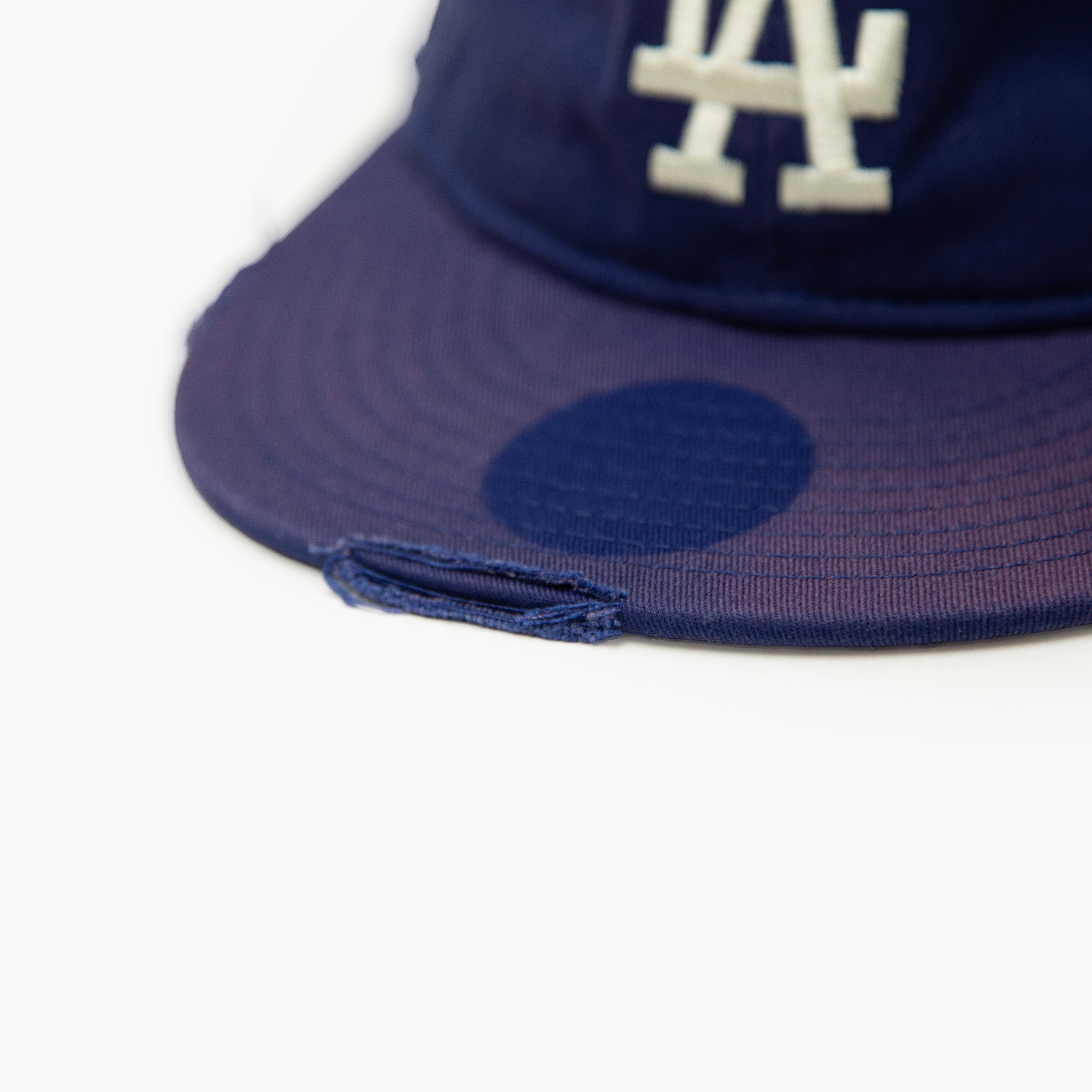 New Era 9THIRTY Los Angeles Dodgers ダメージ バックル バイザー