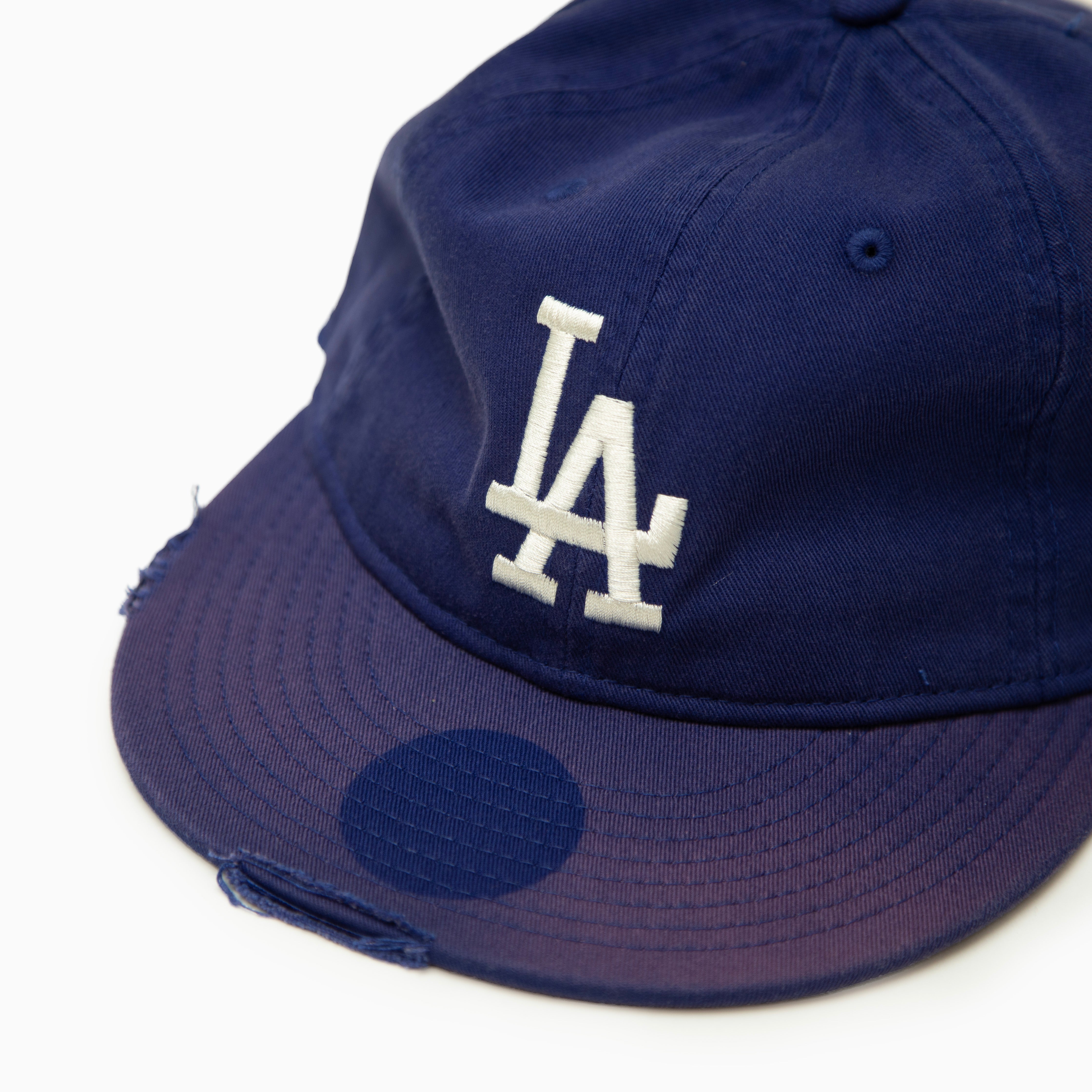 New Era 9THIRTY Los Angeles Dodgers ダメージ バックル バイザー