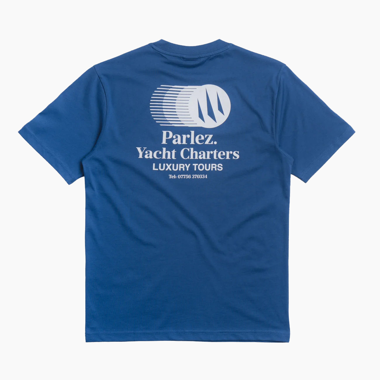Parlez clothing CHARTER T-SHIRT SAIL BLUE
