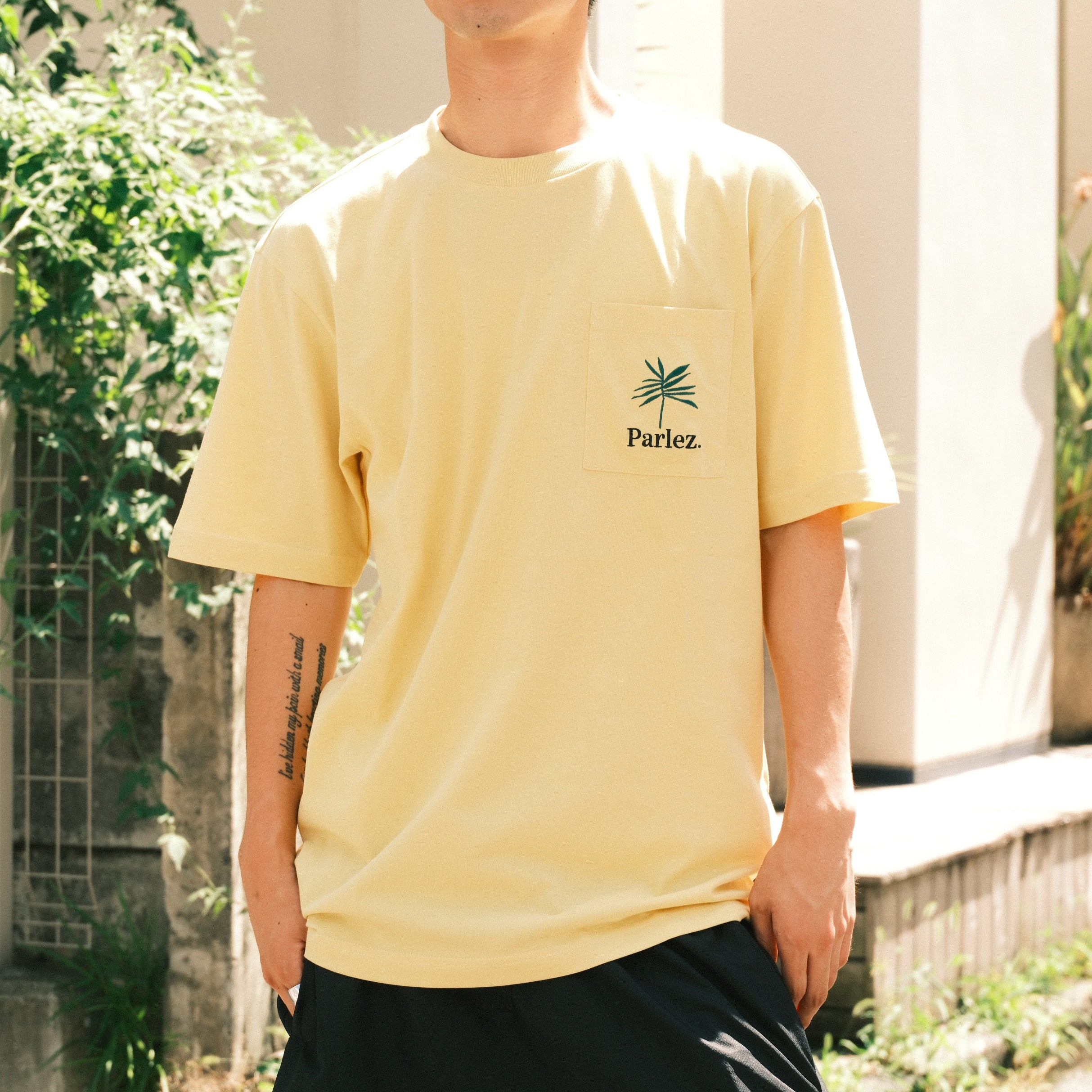 Parlez clothing Areca Pocket T-Shirt