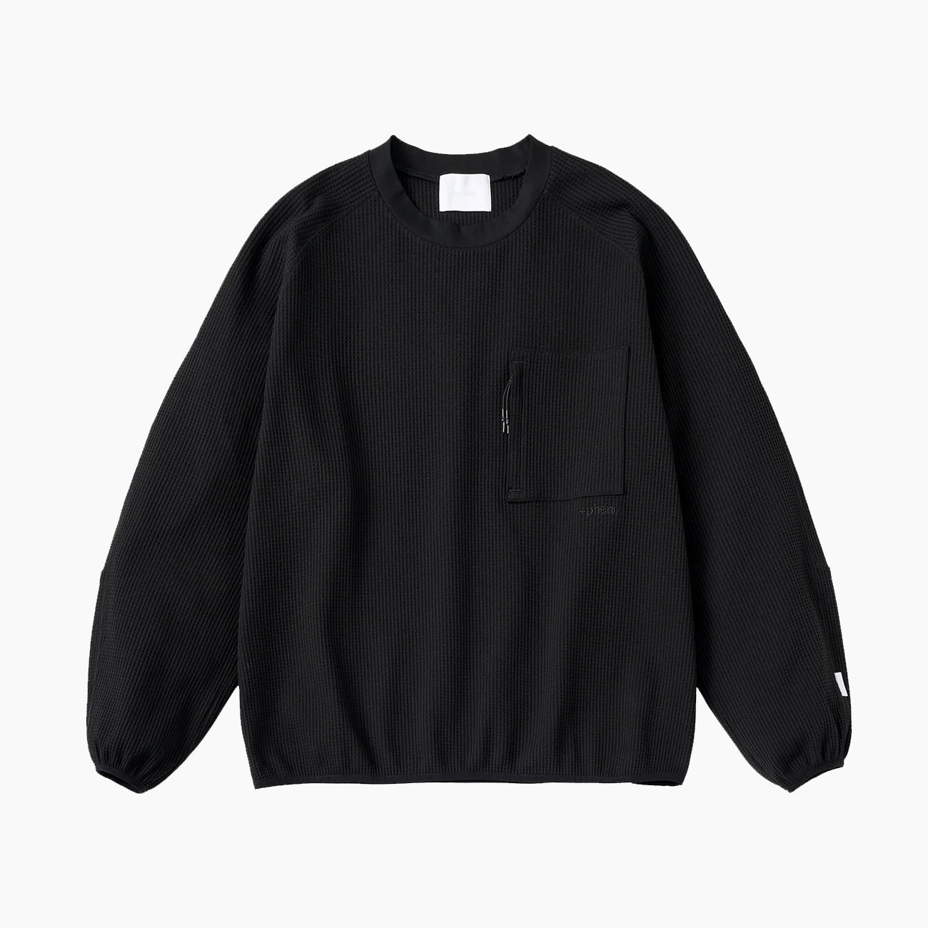 +phenix WAFFLE SCULPTED LONG SLEEVE TEE / ワッフルスカルプテッド ロングスリーブTシャツ