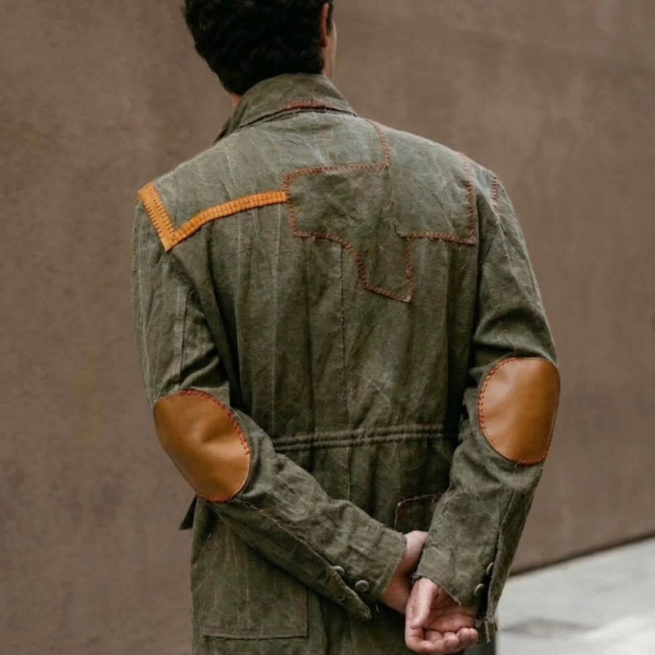 PIEUX Army Green Blazer