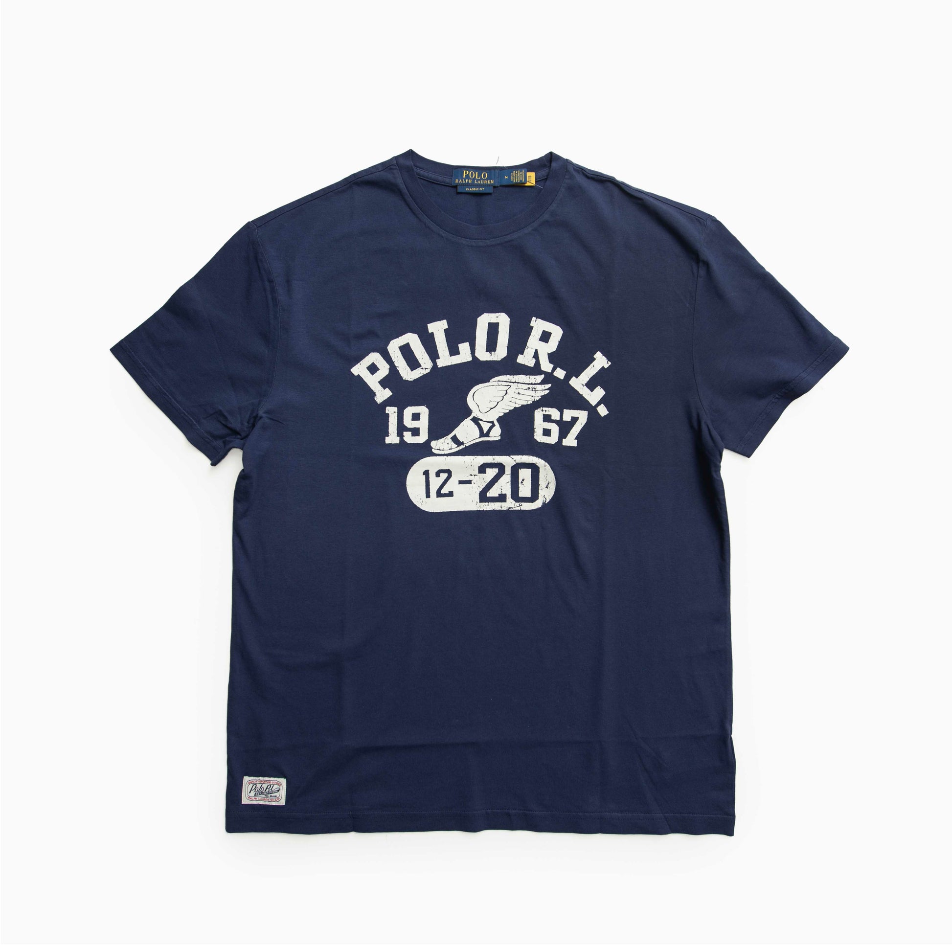 POLO RALPH LAUREN Classic Fit Graphic Slub Jersey Tee