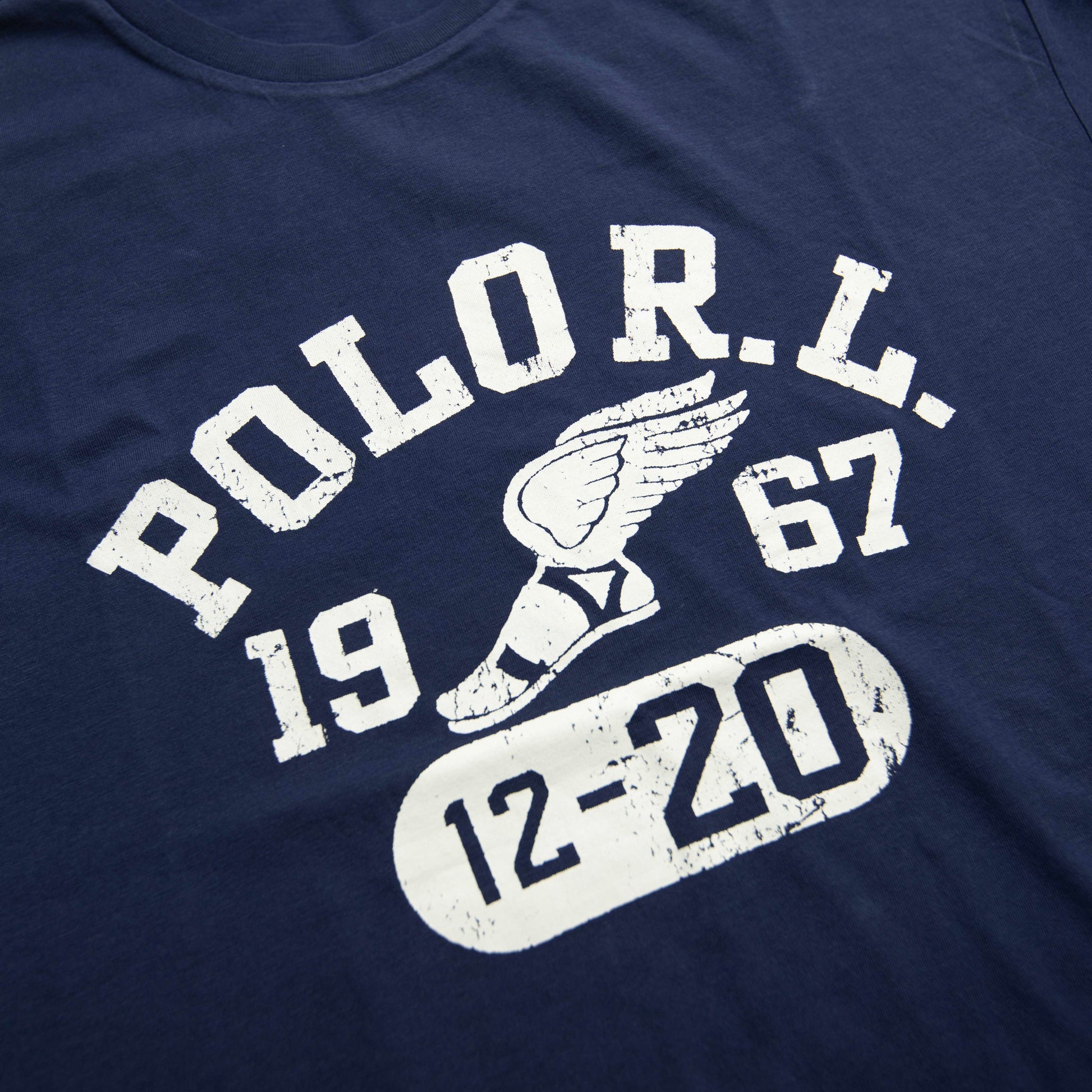 POLO RALPH LAUREN Classic Fit Graphic Slub Jersey Tee