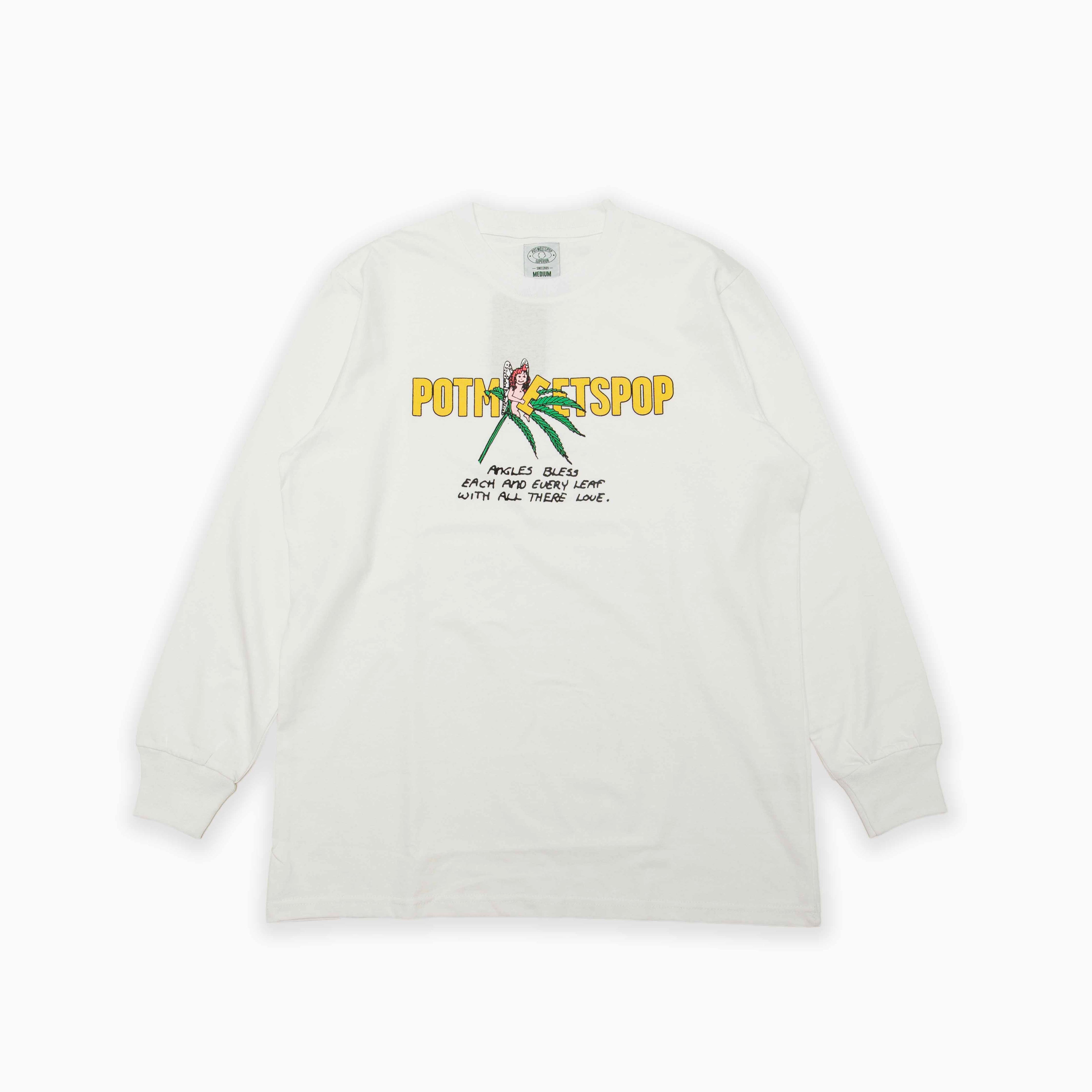 POT MEETS POP " LEAF LOGO LS