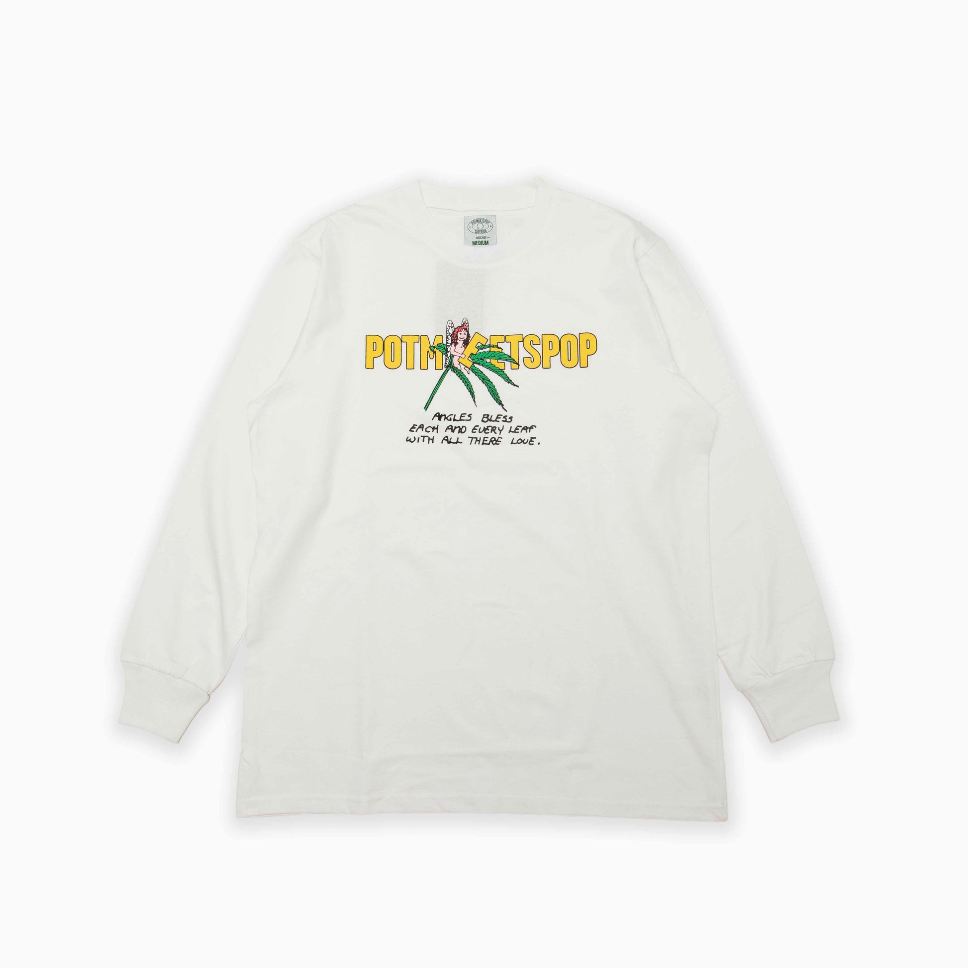 POT MEETS POP " LEAF LOGO LS