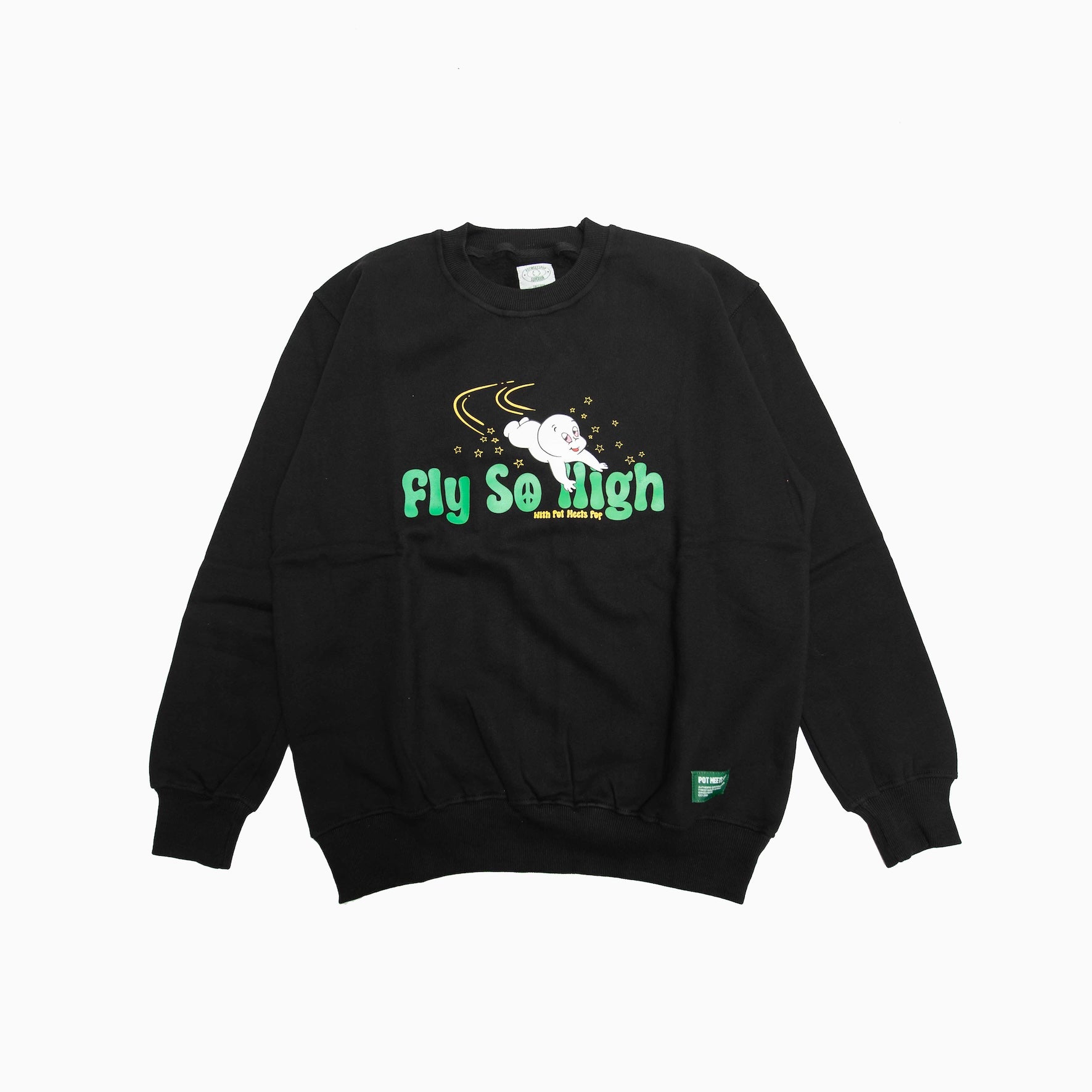 POT MEETS POP " FLY SO HIGH CREWNECK