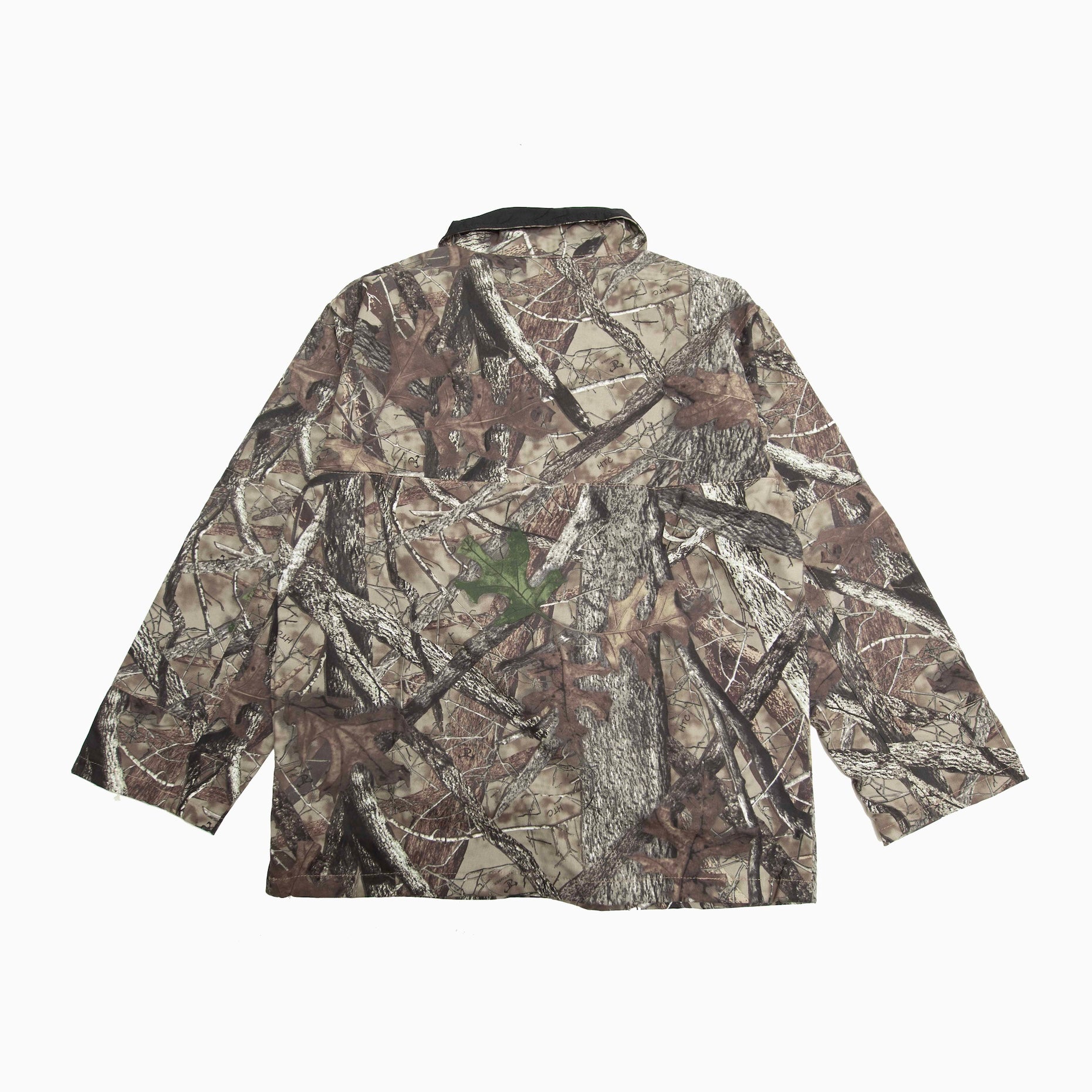 POT MEETS POP "POT MEETS POP "HALF ZIP JACKET REAL CAMO
