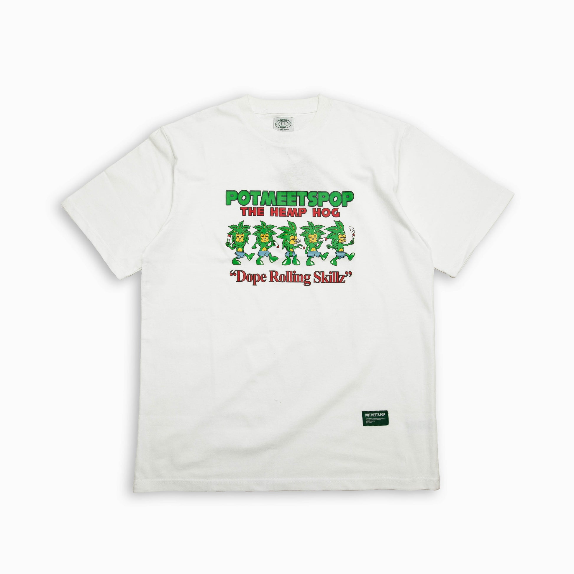 POT MEETS POP " THE HEMP HOG TEE