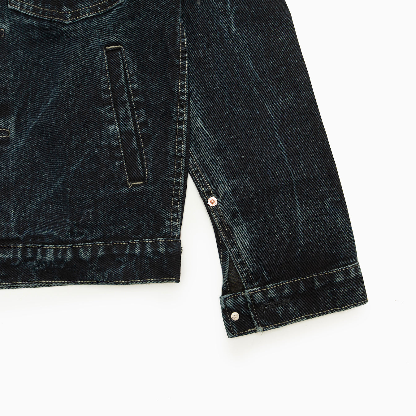 POT MEETS POP " SUPER SKUNK WASHED INDIGO