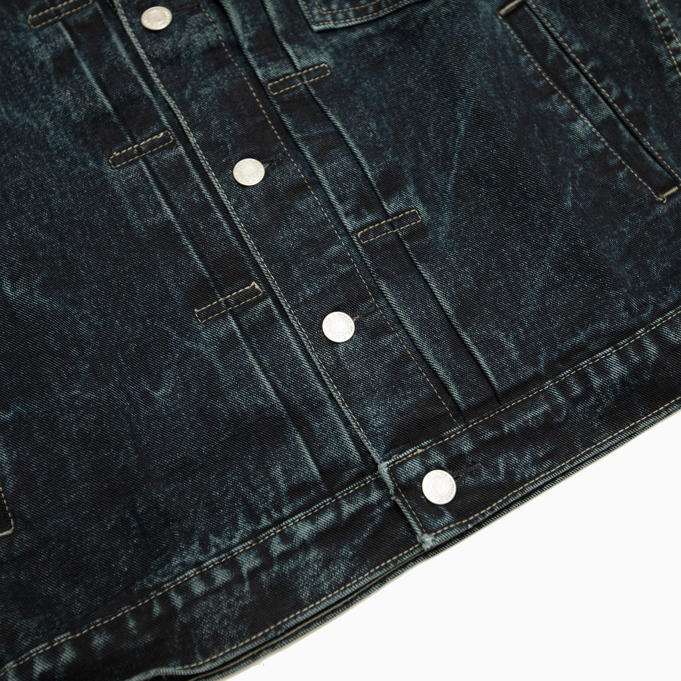 POT MEETS POP " SUPER SKUNK WASHED INDIGO