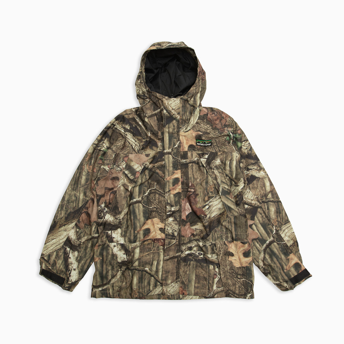 POT MEETS POP " LEAFY OUTDOOR JACKET