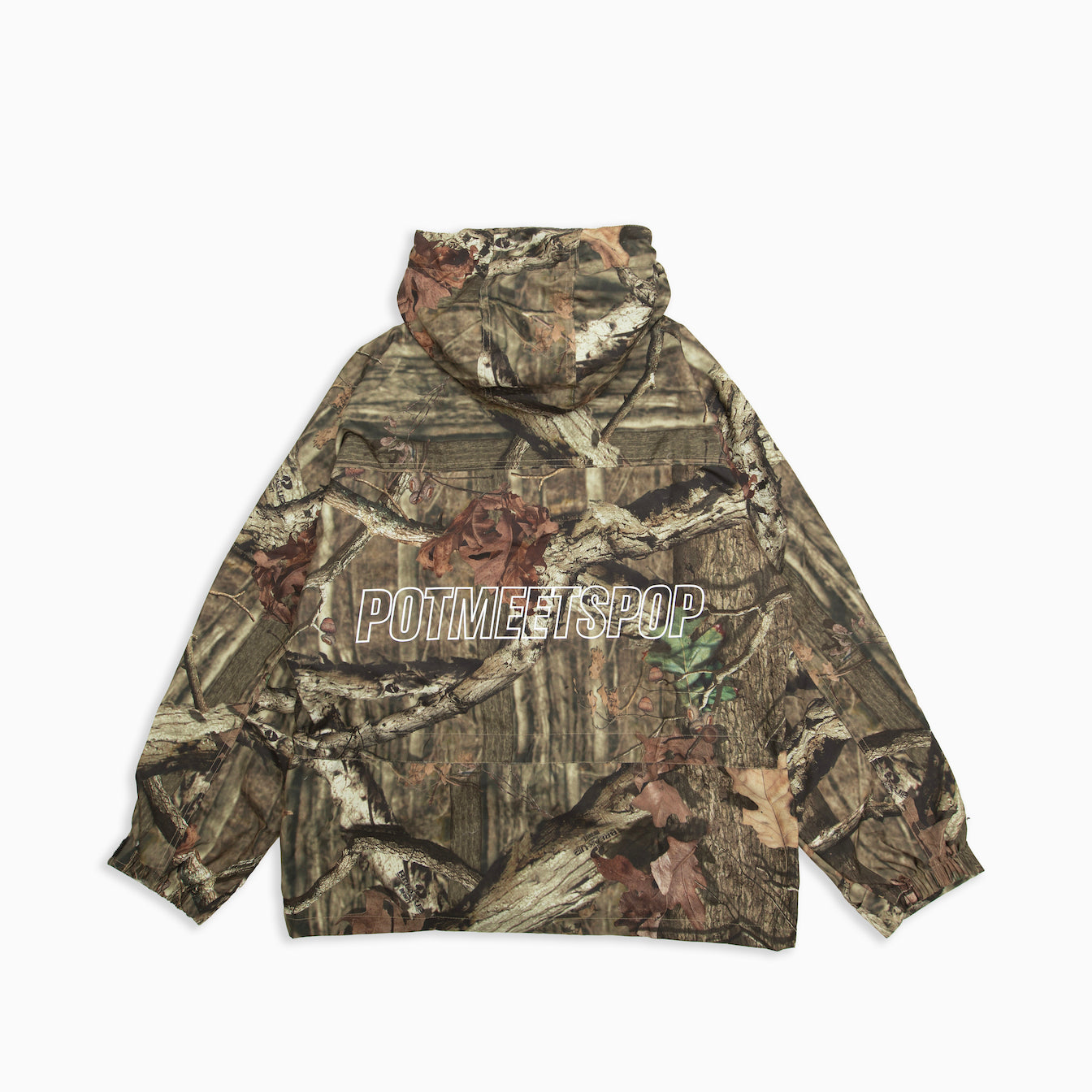 POT MEETS POP " LEAFY OUTDOOR JACKET