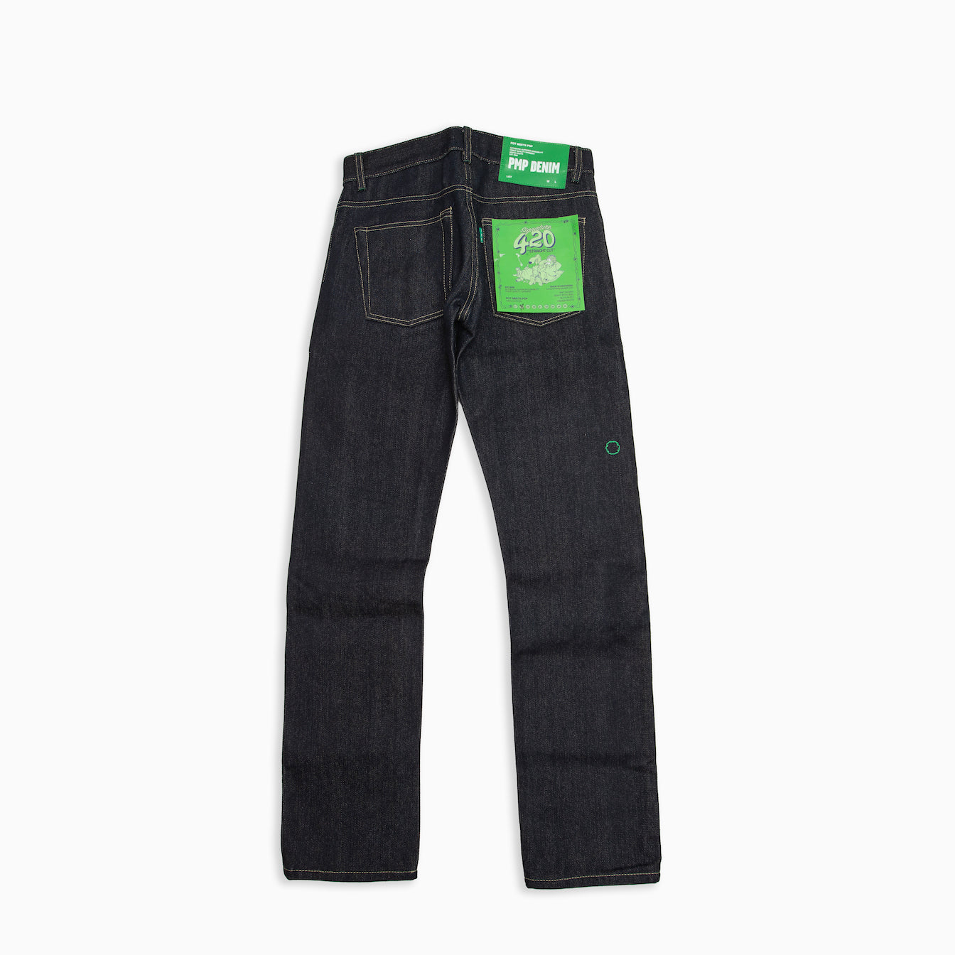 POT MEETS POP "420 SELVEDGE DARK INDIGO