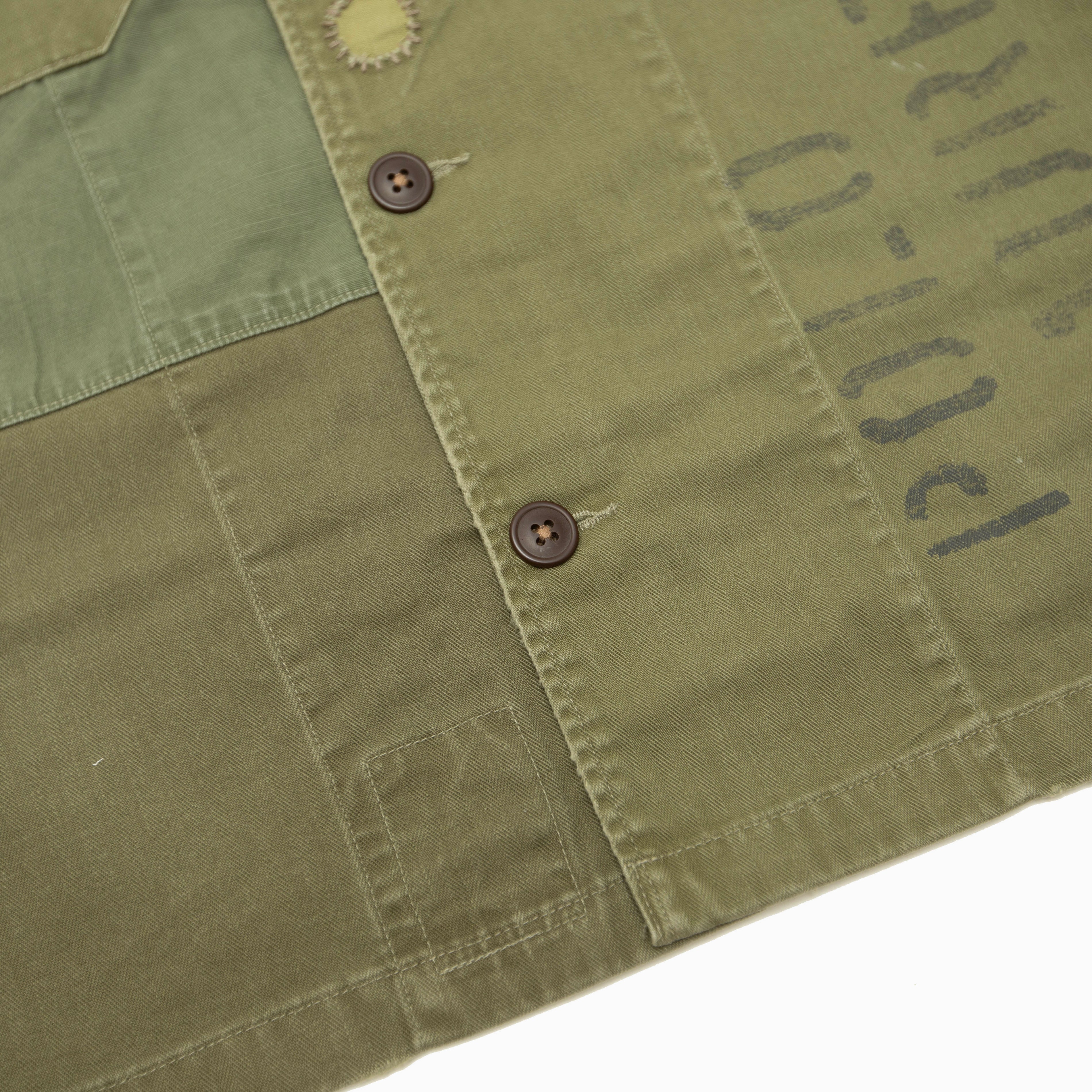 Polo Ralph Lauren Military Patchwork Shirt Jacket