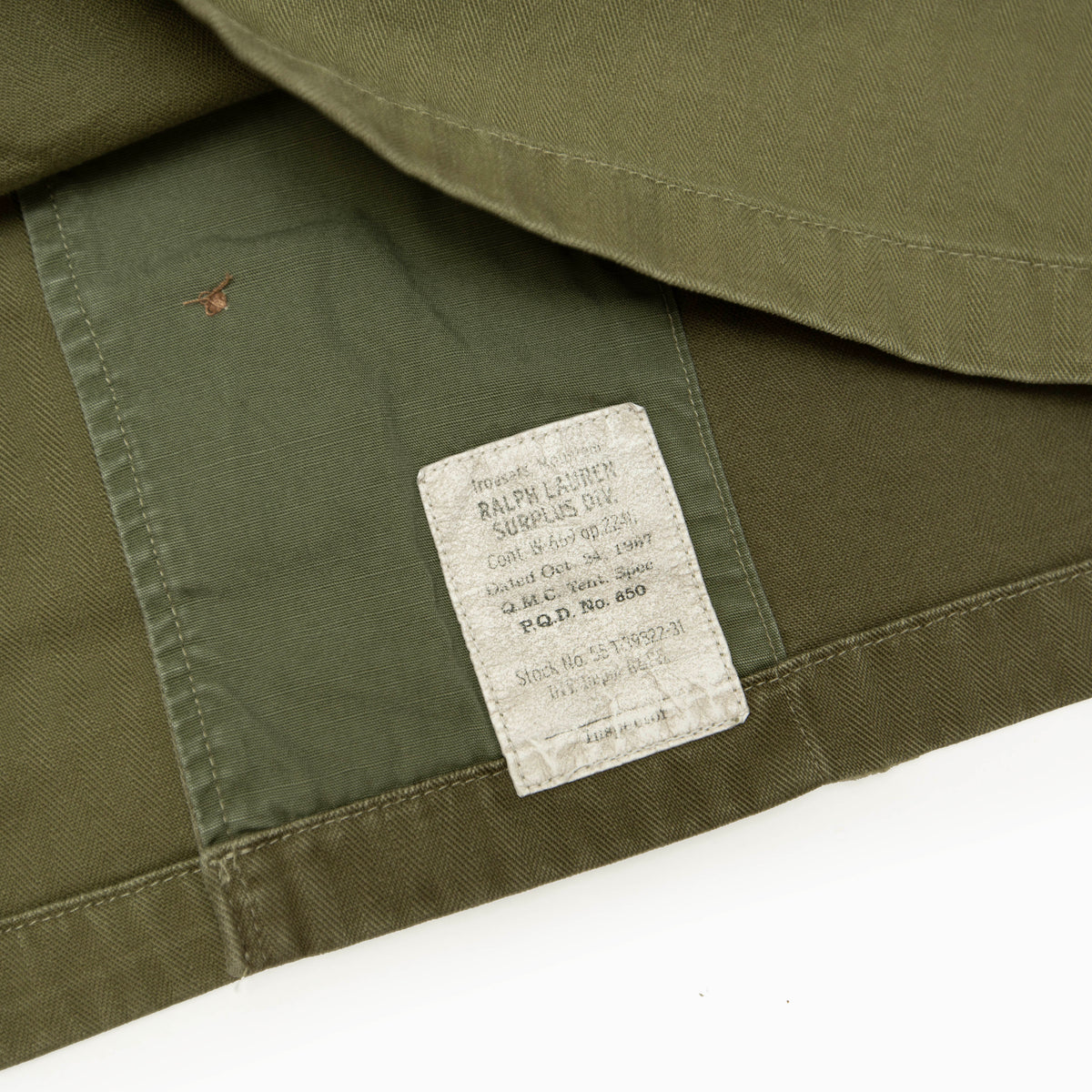 Polo Ralph Lauren Military Patchwork Shirt Jacket