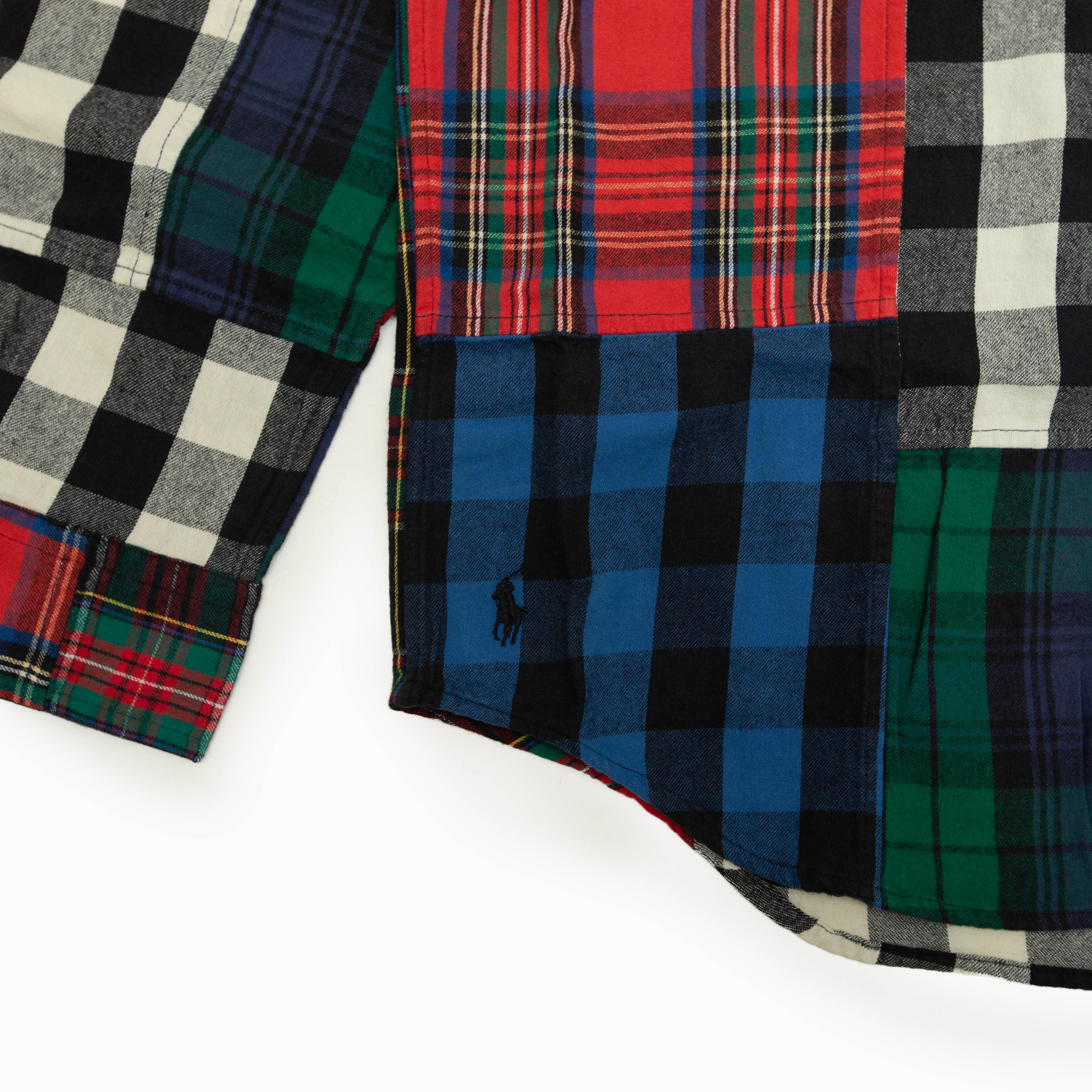 POLO RALPH LAUREN Patchwork Plaid Shirt