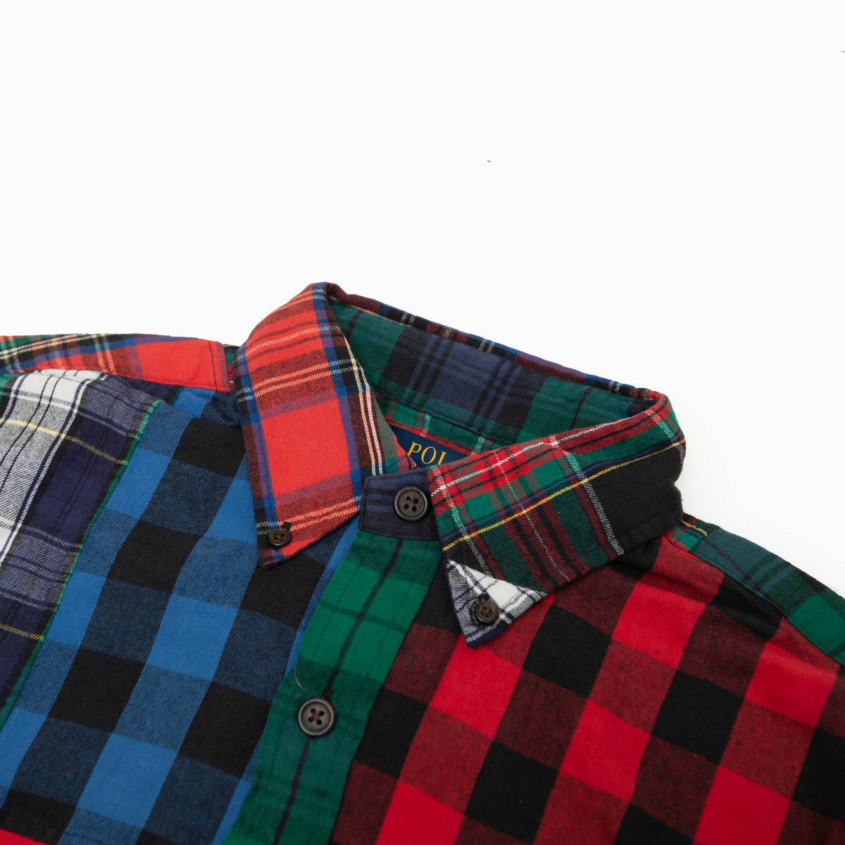 POLO RALPH LAUREN Patchwork Plaid Shirt