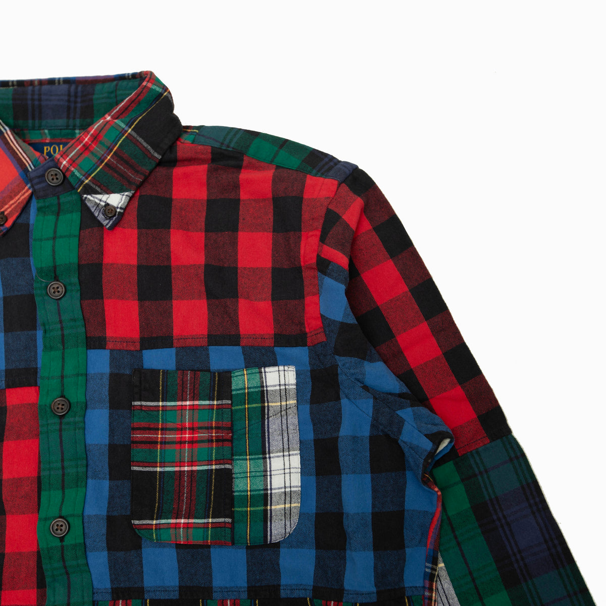 POLO RALPH LAUREN Patchwork Plaid Shirt