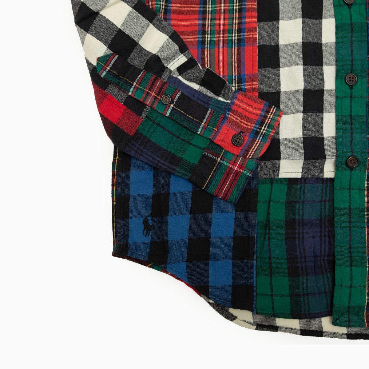POLO RALPH LAUREN Patchwork Plaid Shirt